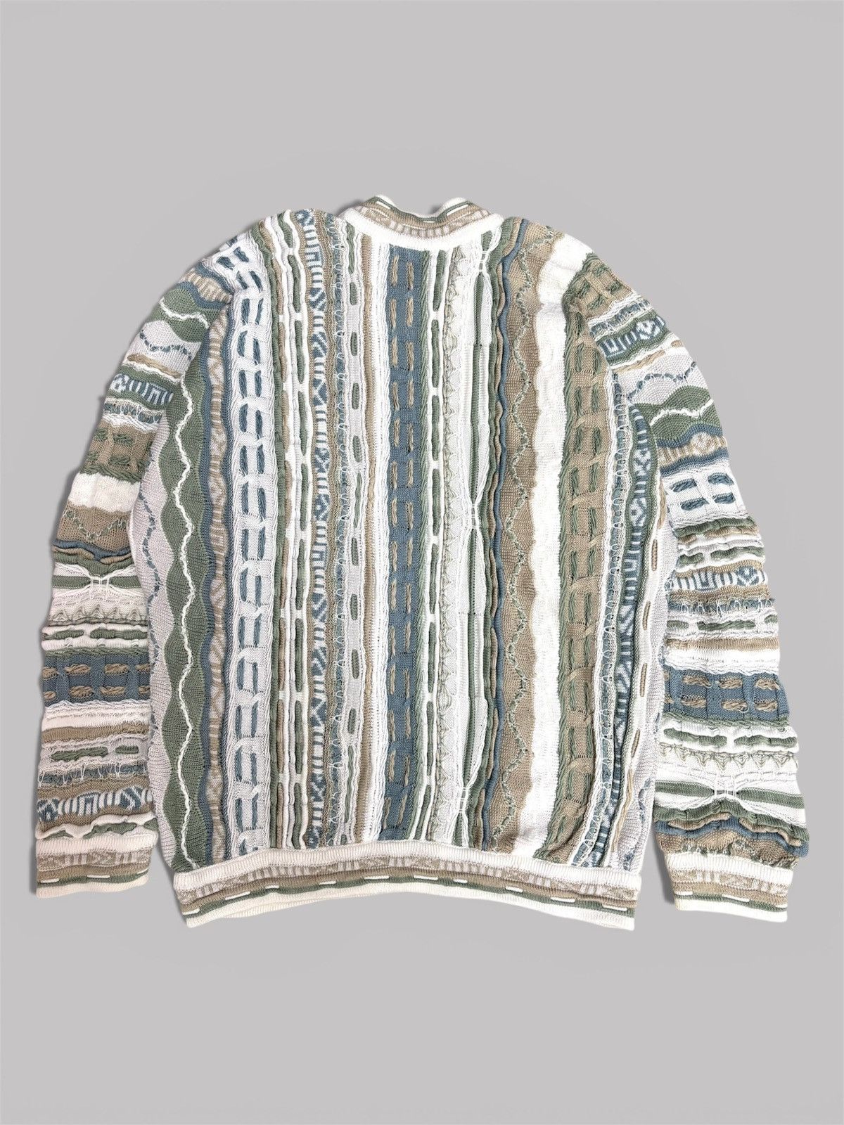 Coogi Vintage COOGI Knitwear 3D Style Sweater Multicolour SS Size Size US S / EU 44-46 / 1 - 6 Thumbnail