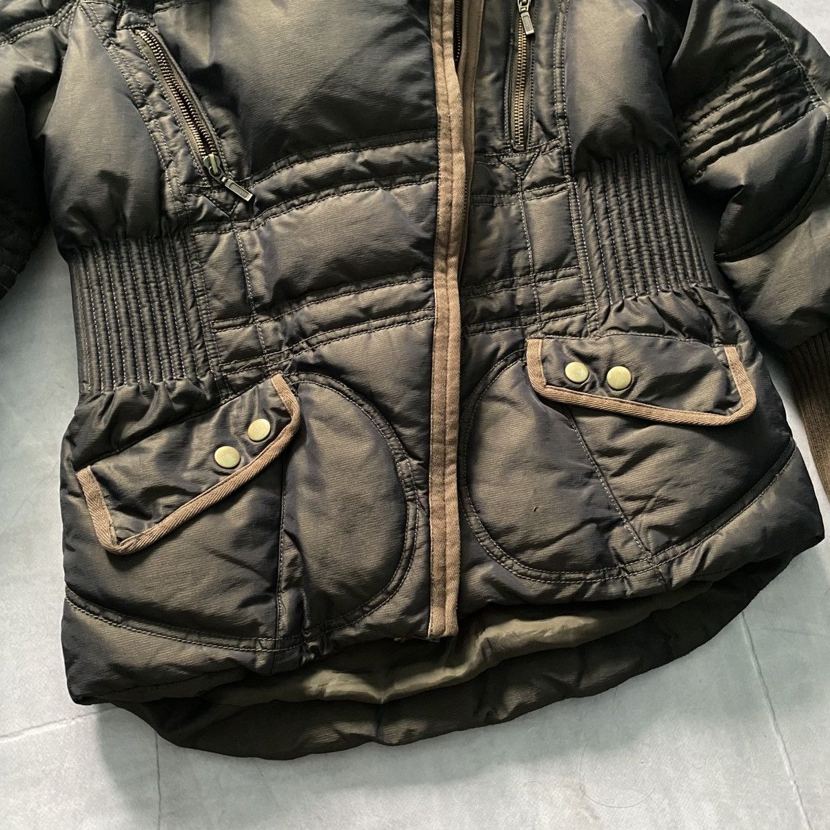 If Six Was Nine × Le Grande Bleu (L.G.B.) Jacket LGB If Six Was Nine Style Faux Fur Bomber Y2K Size M / US 6-8 / IT 42-44 - 4 Thumbnail