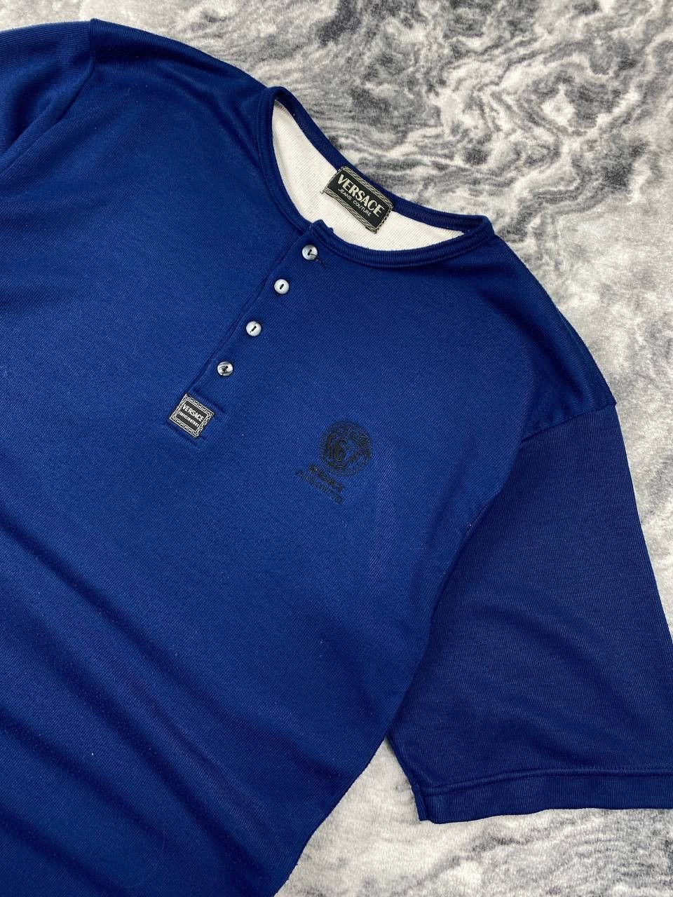 Versace Gianni Versace Collection T Shirt Men Size M Blue Size US M / EU 48-50 / 2 - 3 Thumbnail