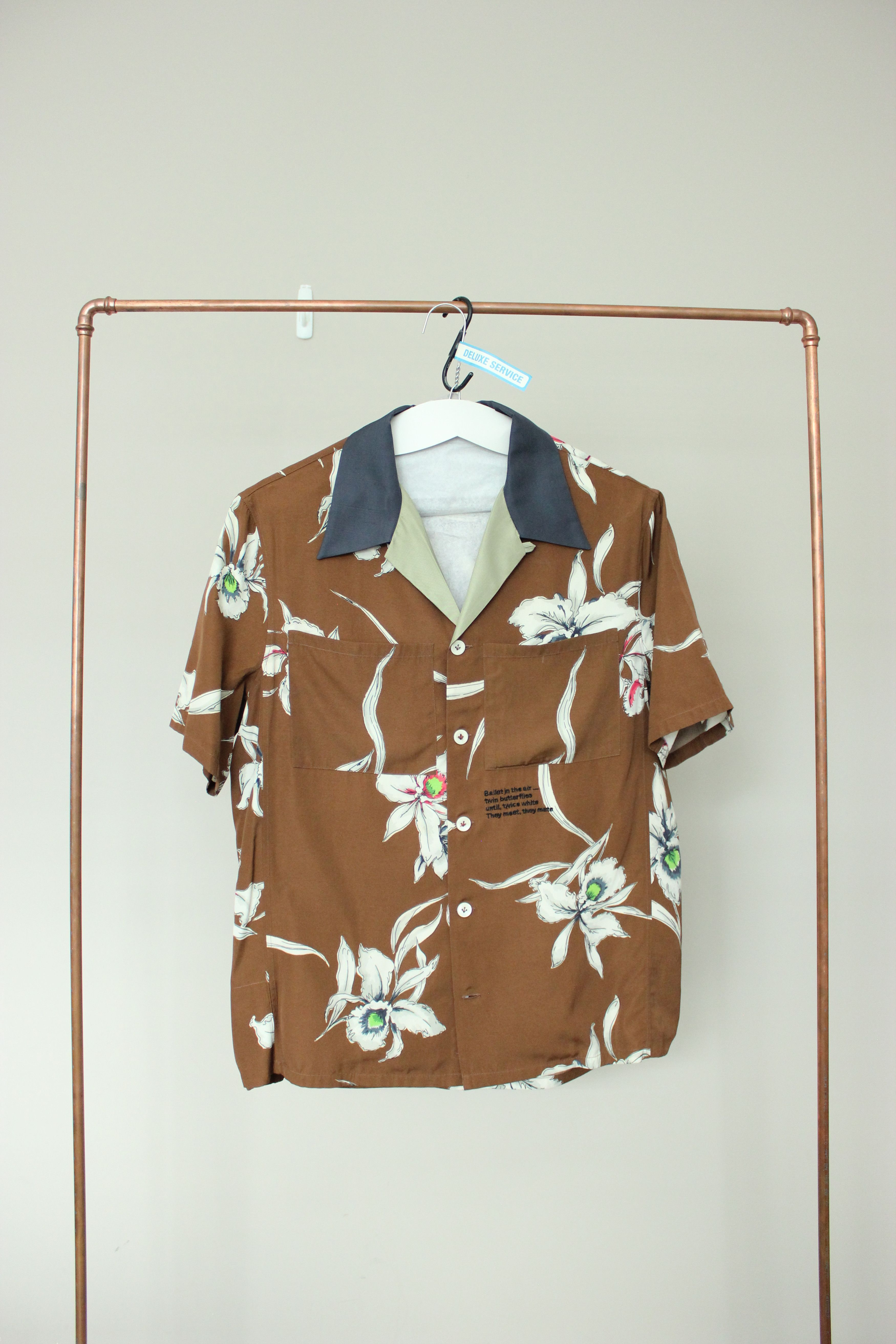 Valentino Silk Bowling Shirt Floral Size US S / EU 44-46 / 1 - 1 Thumbnail