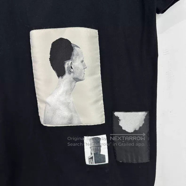Rick Owens Rick Owens size os Portrait patch dark black short sleeve Size US M / EU 48-50 / 2 - 3 Thumbnail