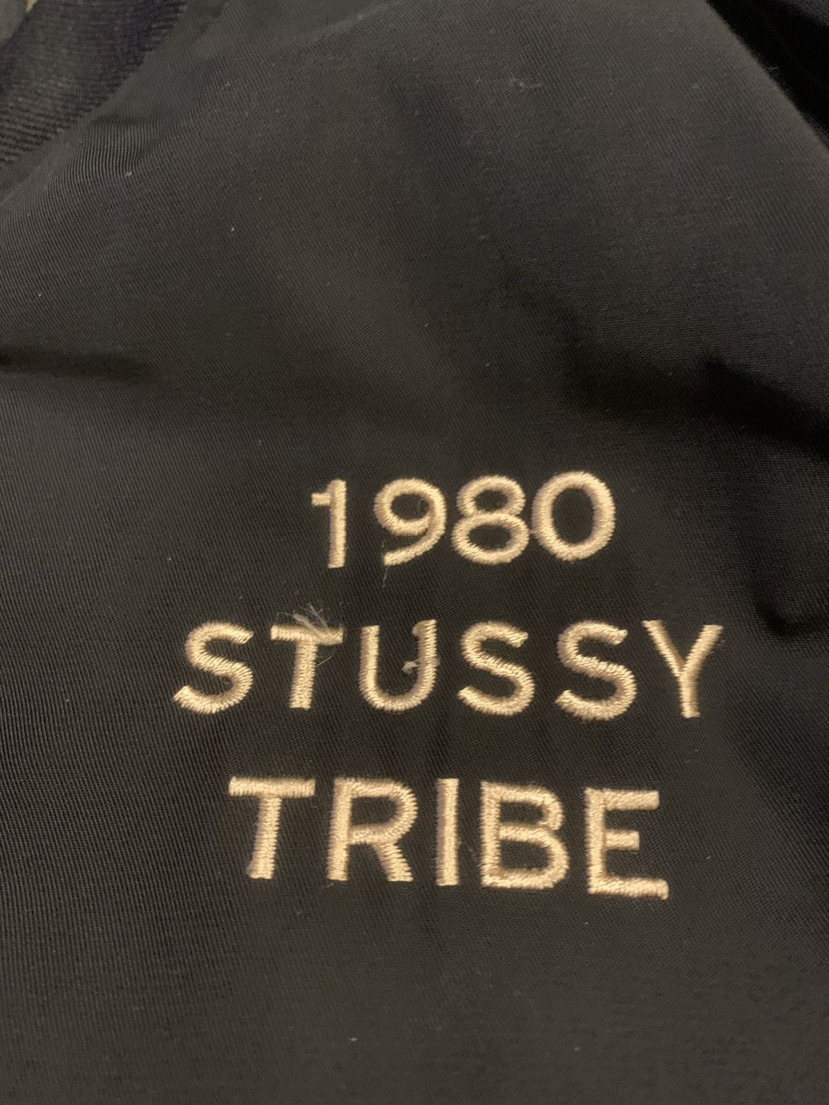 Stussy × Vintage VINTAGE Y2K WOMENS STUSSY BOMBER JACKET Size L / US 10 / IT 46 - 3 Thumbnail