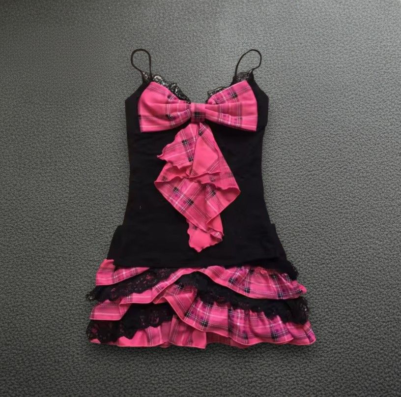 Other Black and pink dress with bow🩷 Size M / US 6-8 / IT 42-44 - 1 Thumbnail