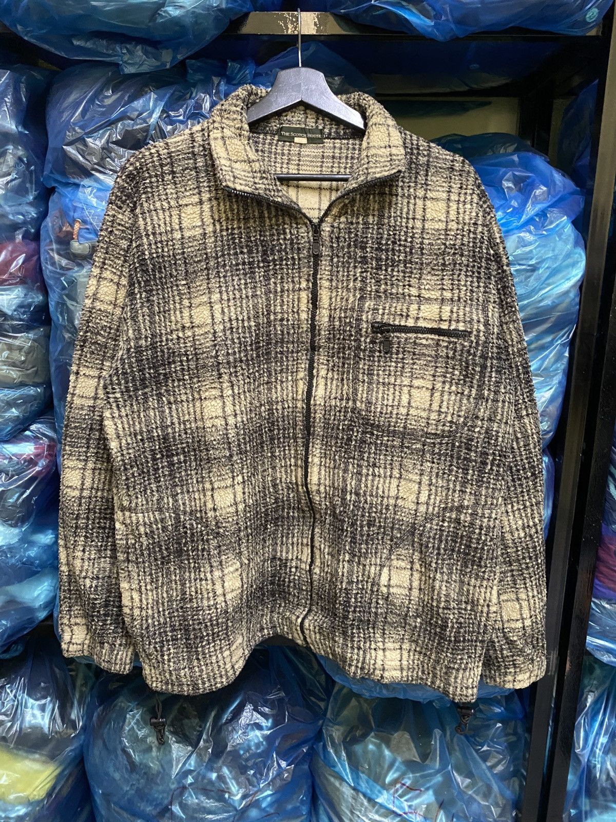 Vintage Vintage The Scotch House Wool Checkered Jacket – 1980s Men’s Size US M / EU 48-50 / 2 - 3 Thumbnail