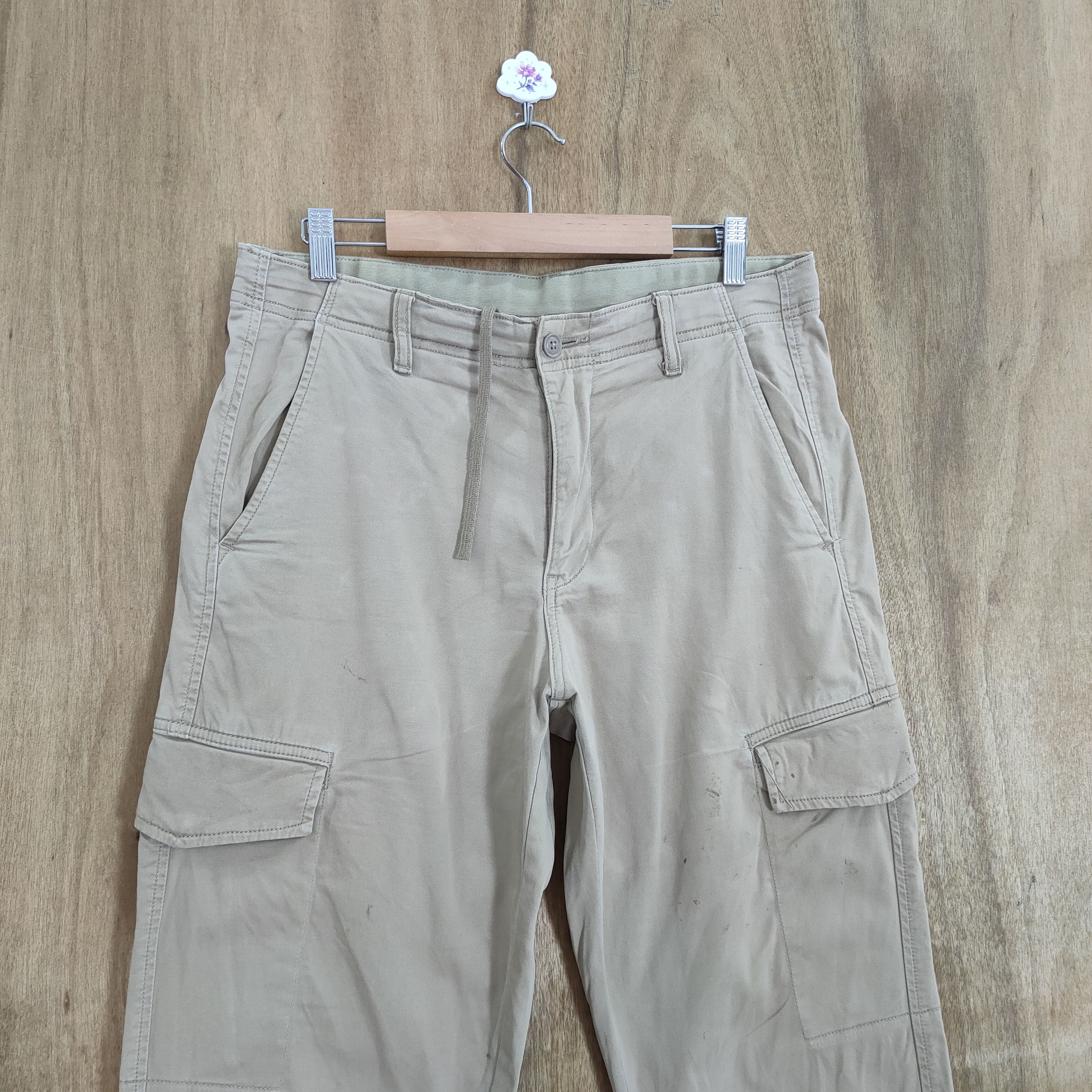 Japanese Brand JAPANESE BRAND BROWN EASY CARGO PANTS Size US 32 / EU 48 - 2 Thumbnail