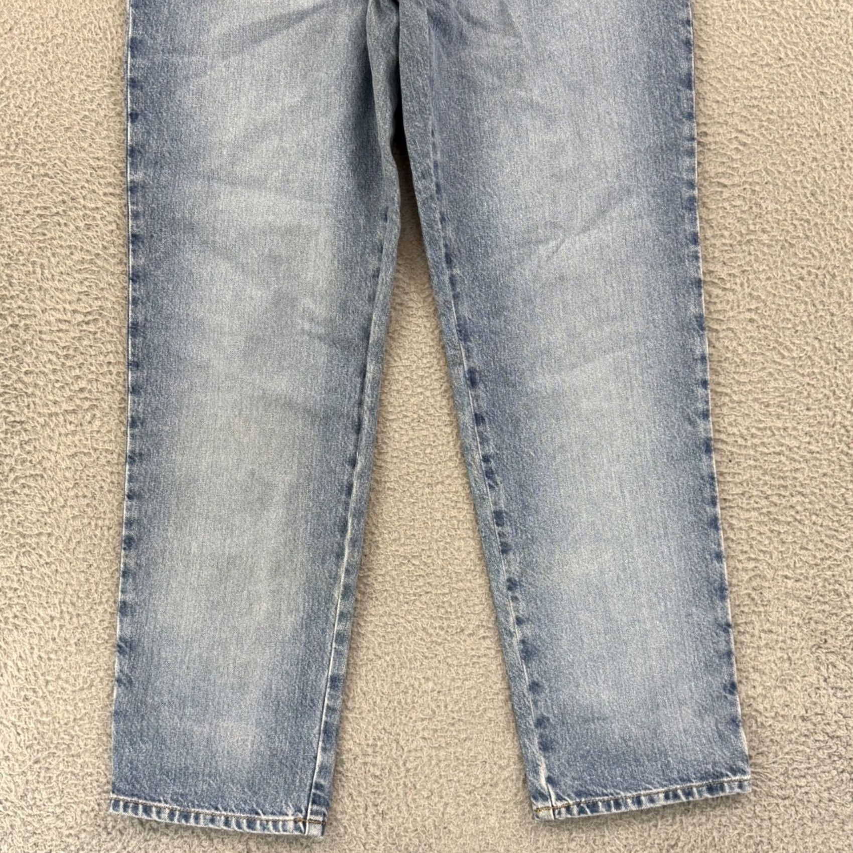 Express VINTAGE Express Bleus Jeans Womens 31x32 High Rise 90s Button Fly Blue NWT Jeans Size 34" / US 12 / IT 48 - 2 Thumbnail