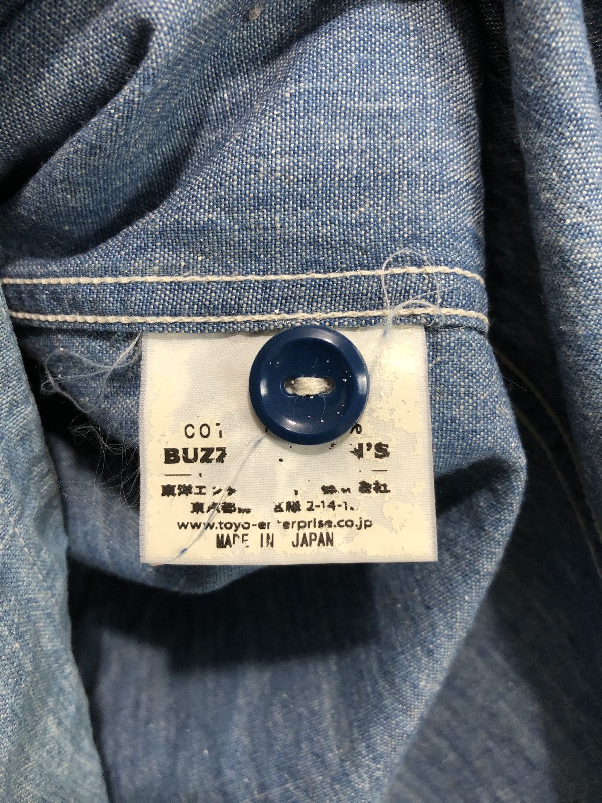 Buzz Rickson's Buzz Rickson's Chambray Work Shirt Size US M / EU 48-50 / 2 - 7 Thumbnail