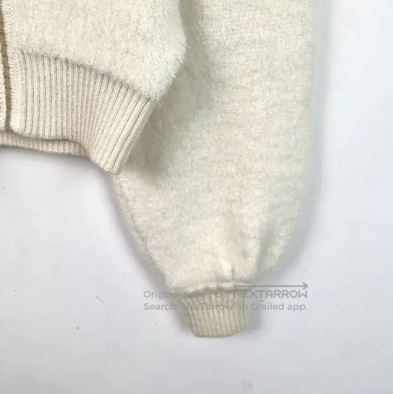 Fendi Fendi Beige Mohair Women's Cardigan . Size M / US 6-8 / IT 42-44 - 4 Thumbnail