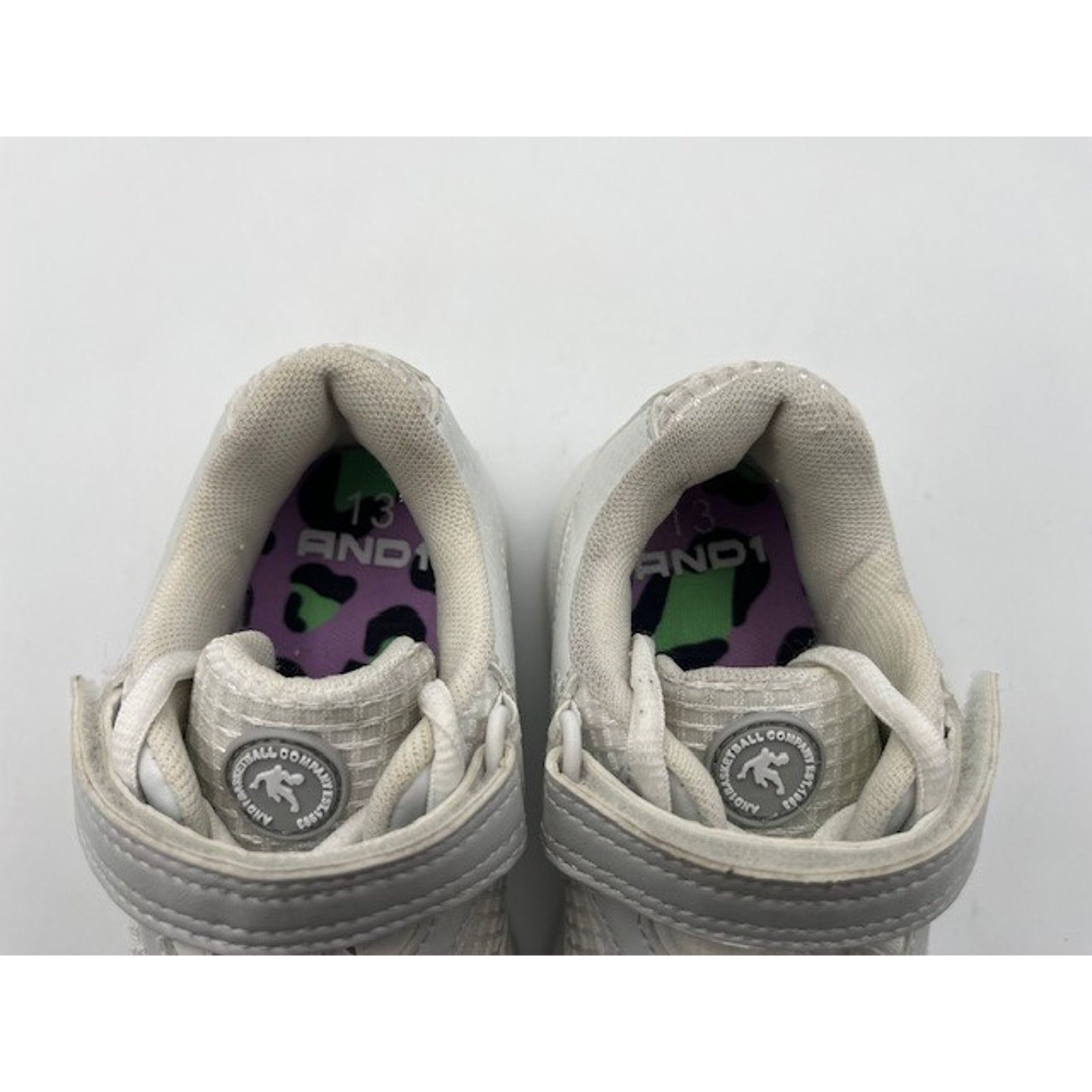 Other AND1 White Platform Court Big Girls Sneakers Shoes 13 kids Size US 12 / IT 42 - 8 Thumbnail