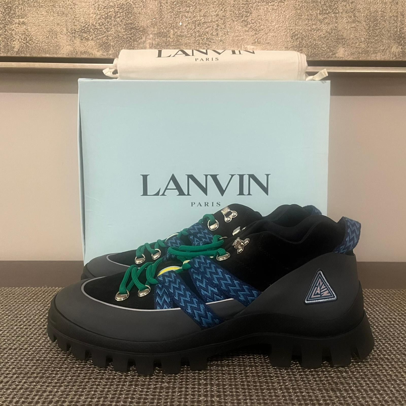 Lanvin Lanvin Hiking Boots in Black / Dark Grey Size US 13 / EU 46 - 1 Thumbnail