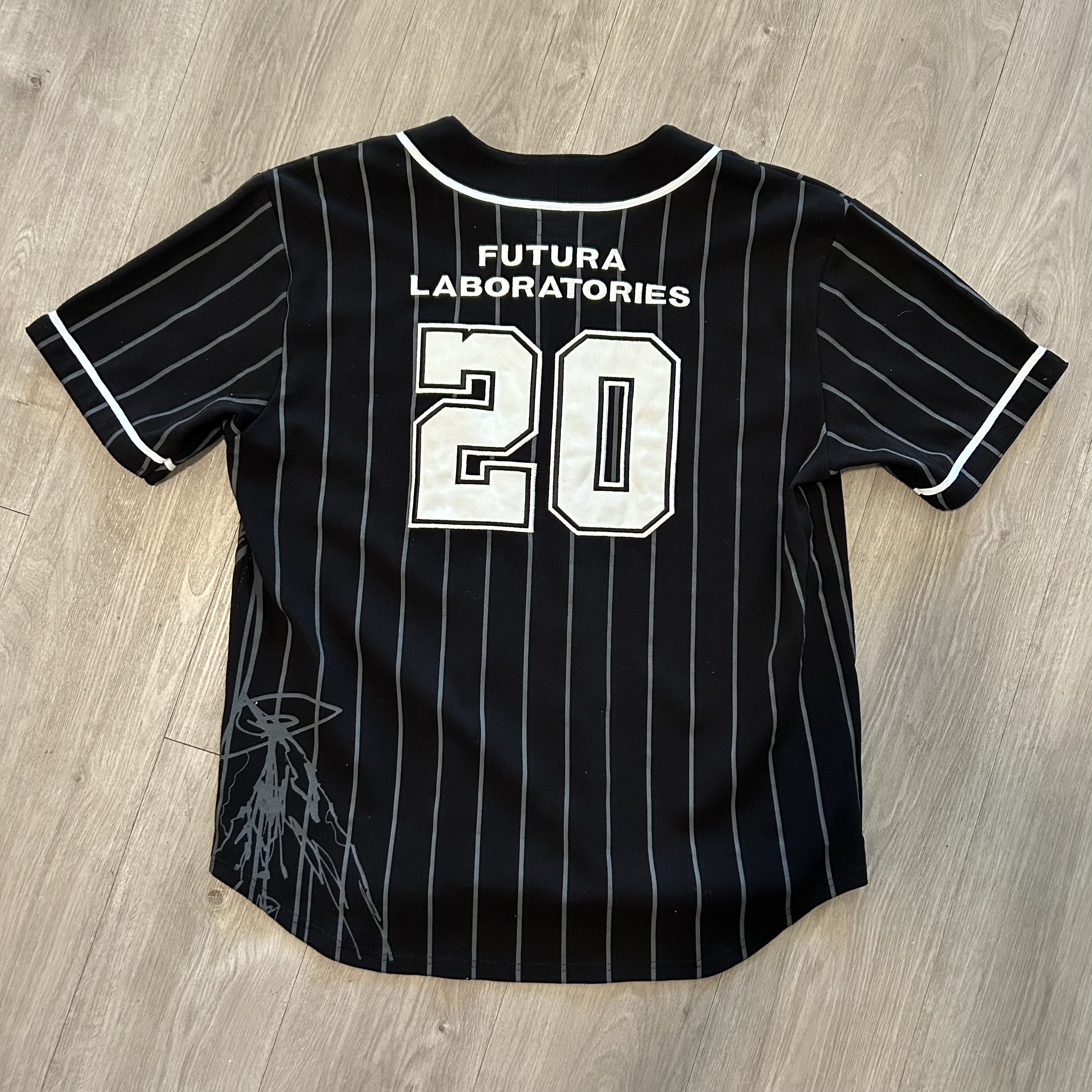 Futura Futura Laboratories 2000 Pointman logo baseball jersey Size US M / EU 48-50 / 2 - 3 Thumbnail