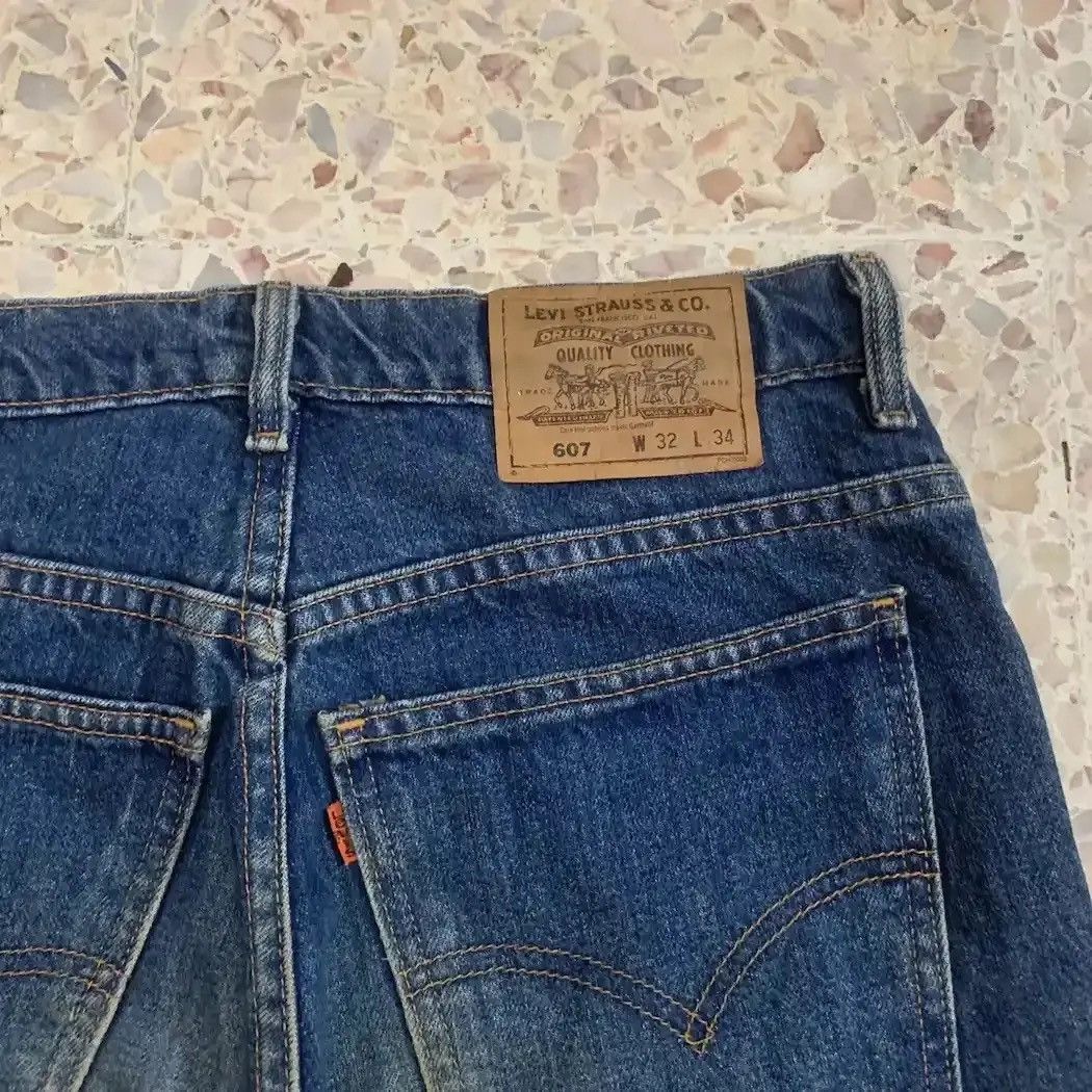 Levi's Vintage Clothing GRAILS💥Vintage Levi’s 607Jeans Orange Tab Rugged Denim Pants Size US 30 / EU 46 - 12 Thumbnail