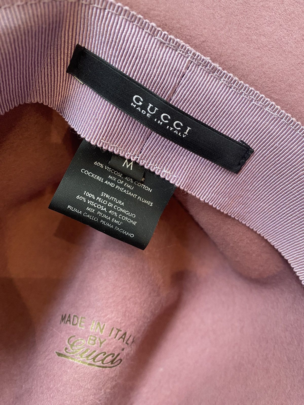 Gucci Gucci Fall 2011 Hat Size M Size ONE SIZE - 6 Thumbnail