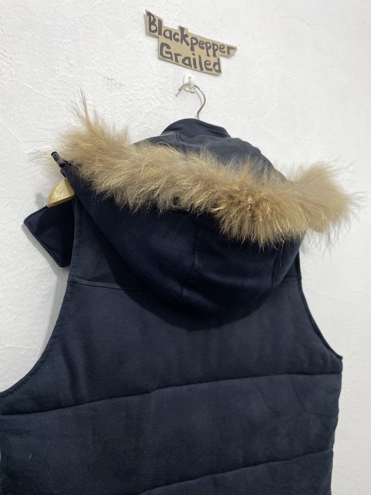 Takeo Kikuchi Takeo Kikuchi Fur Hoodie Vest Size US M / EU 48-50 / 2 - 8 Thumbnail