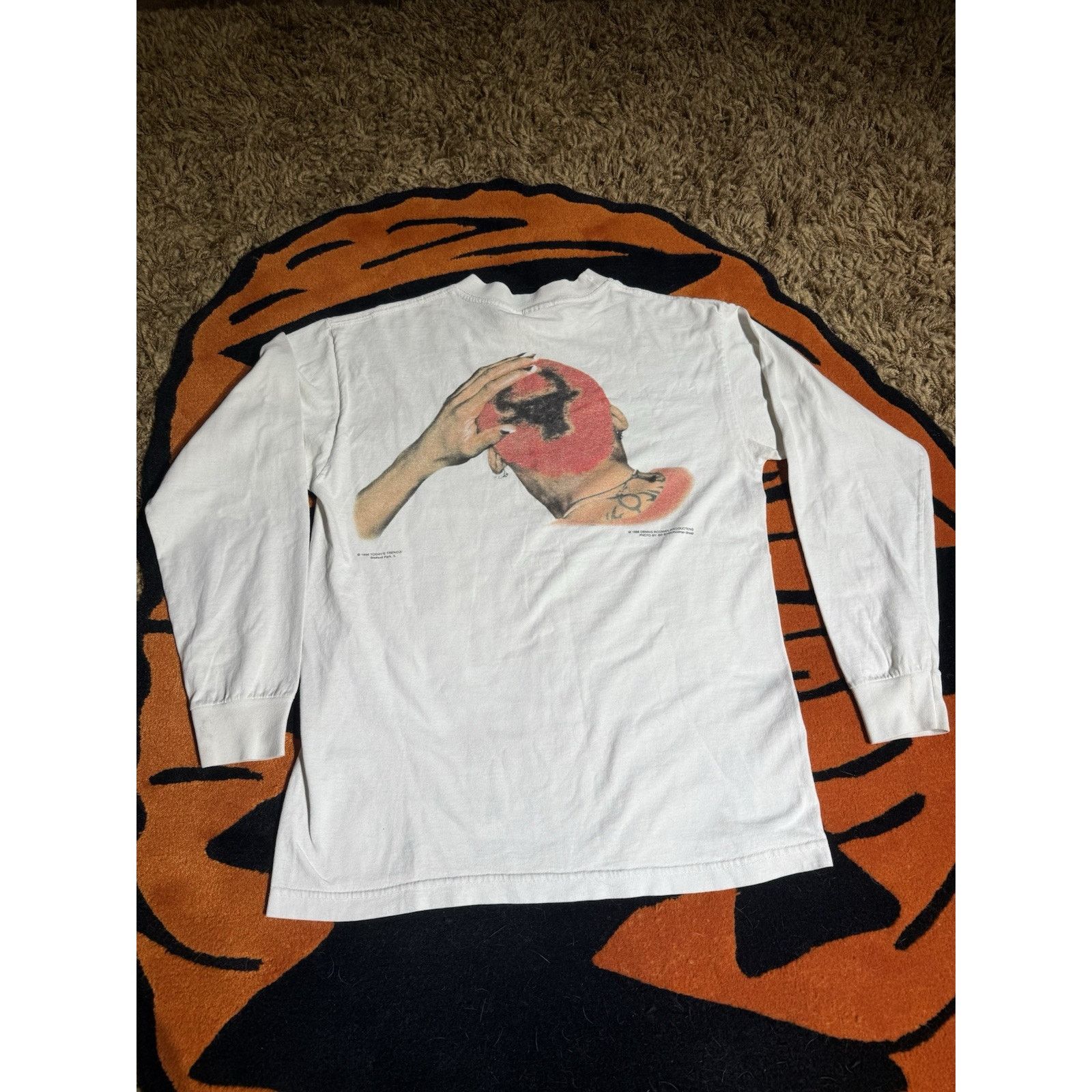 NBA × Vintage Vintage Dennis Rodman The Enforcer Bad As I Wanna Be 2-Sided Size US M / EU 48-50 / 2 - 1 Thumbnail