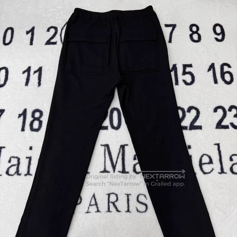 Rick Owens Rick Owens Black wool trousers Size US 40 / EU 56 - 2 Thumbnail
