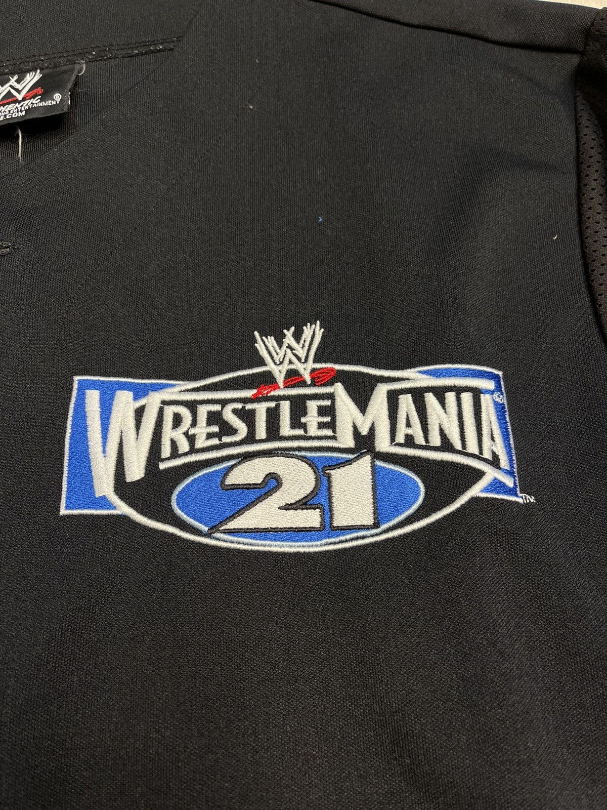 WWE 2005 WWE Wrestle Mania 21 Staples Center Embroidered Jersey Size US M / EU 48-50 / 2 - 2 Thumbnail