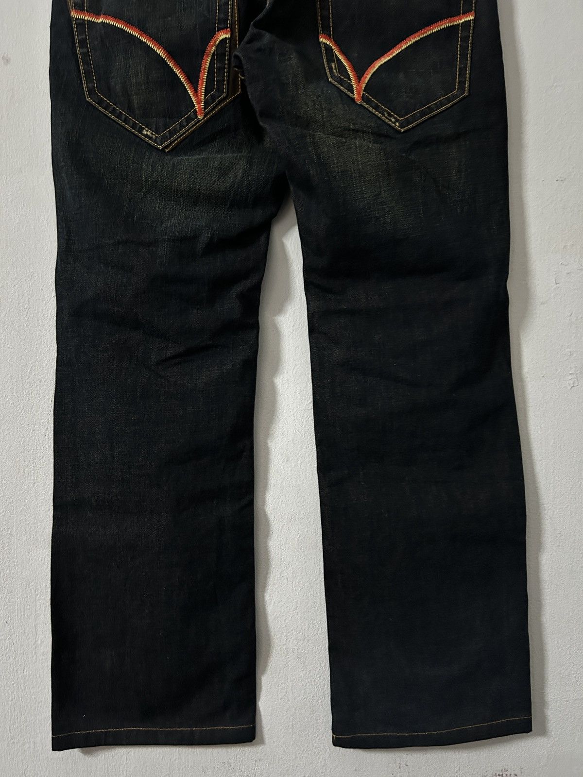 If Six Was Nine 2000’s Japan Back Number Black Jeans punk style Size US 32 / EU 48 - 9 Thumbnail