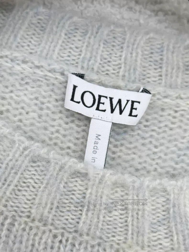 Loewe Loewe Baby Blue Misty Blue Gray Little Penguin Embroidered Size M / US 6-8 / IT 42-44 - 5 Thumbnail