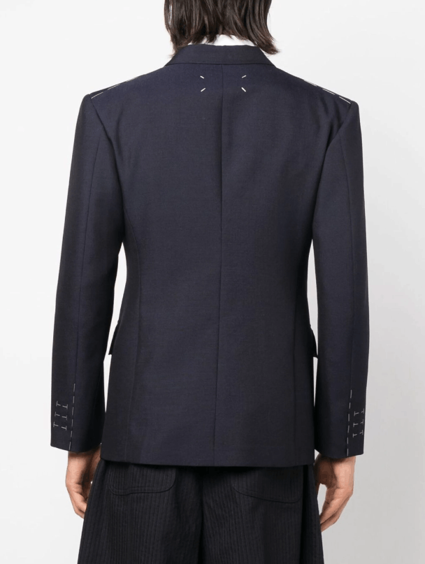 Maison Margiela BNWT AW23 MAISON MARGIELA DOUBLE BREASTED BLAZER JACKET 50 Size US M / EU 48-50 / 2 - 14 Thumbnail