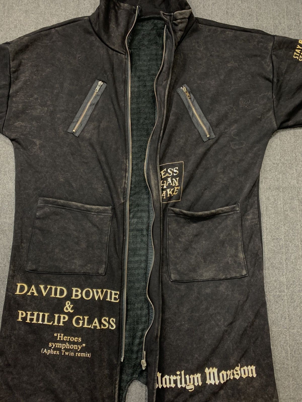 Japanese Brand 1 Hour Hearts Our Veins Name Rock Band List Punk Parka Size L / US 10 / IT 46 - 8 Thumbnail
