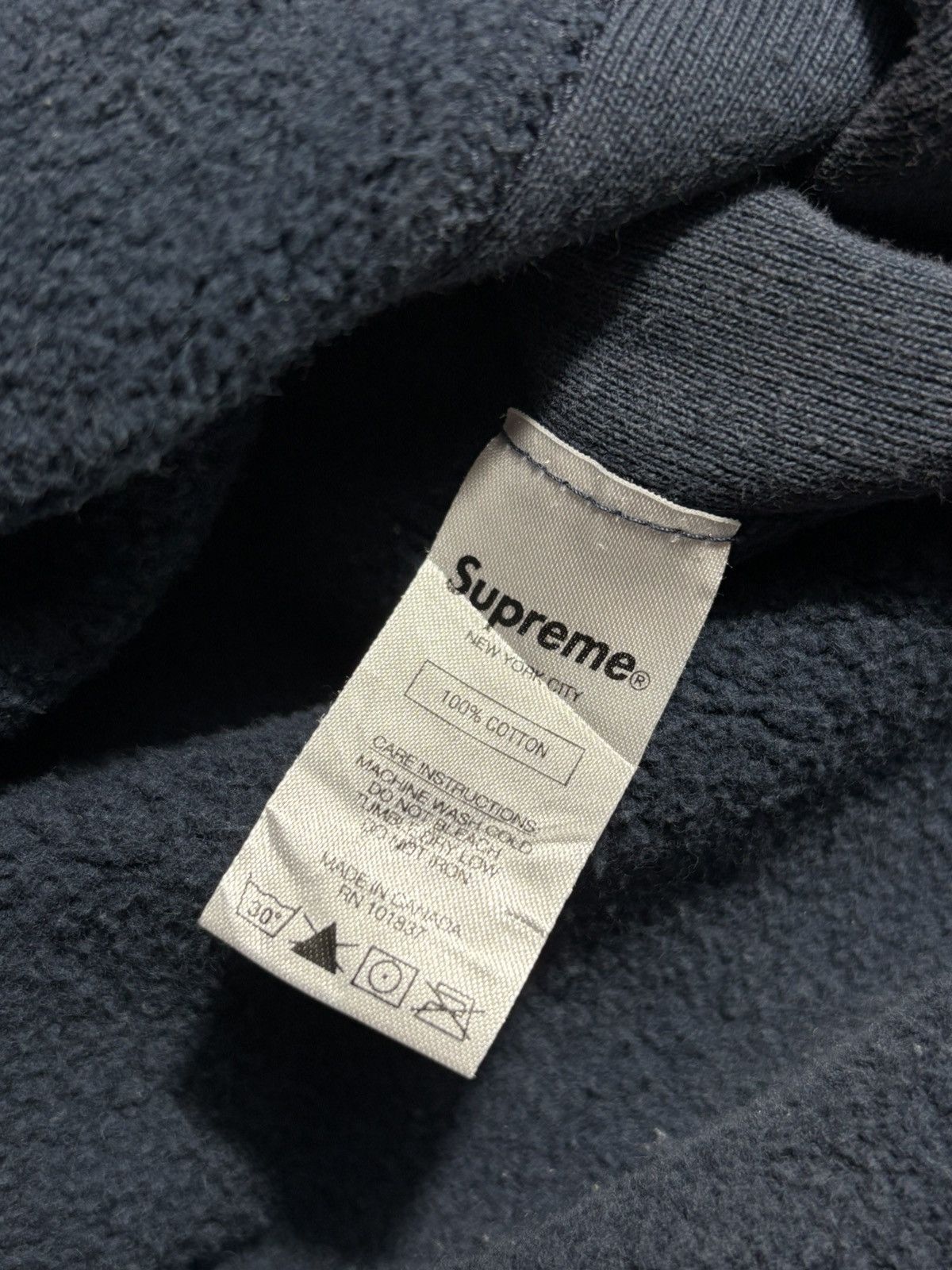 Supreme SUPREME DISTRESSED “THE MOST” HOODED Size US S / EU 44-46 / 1 - 8 Thumbnail
