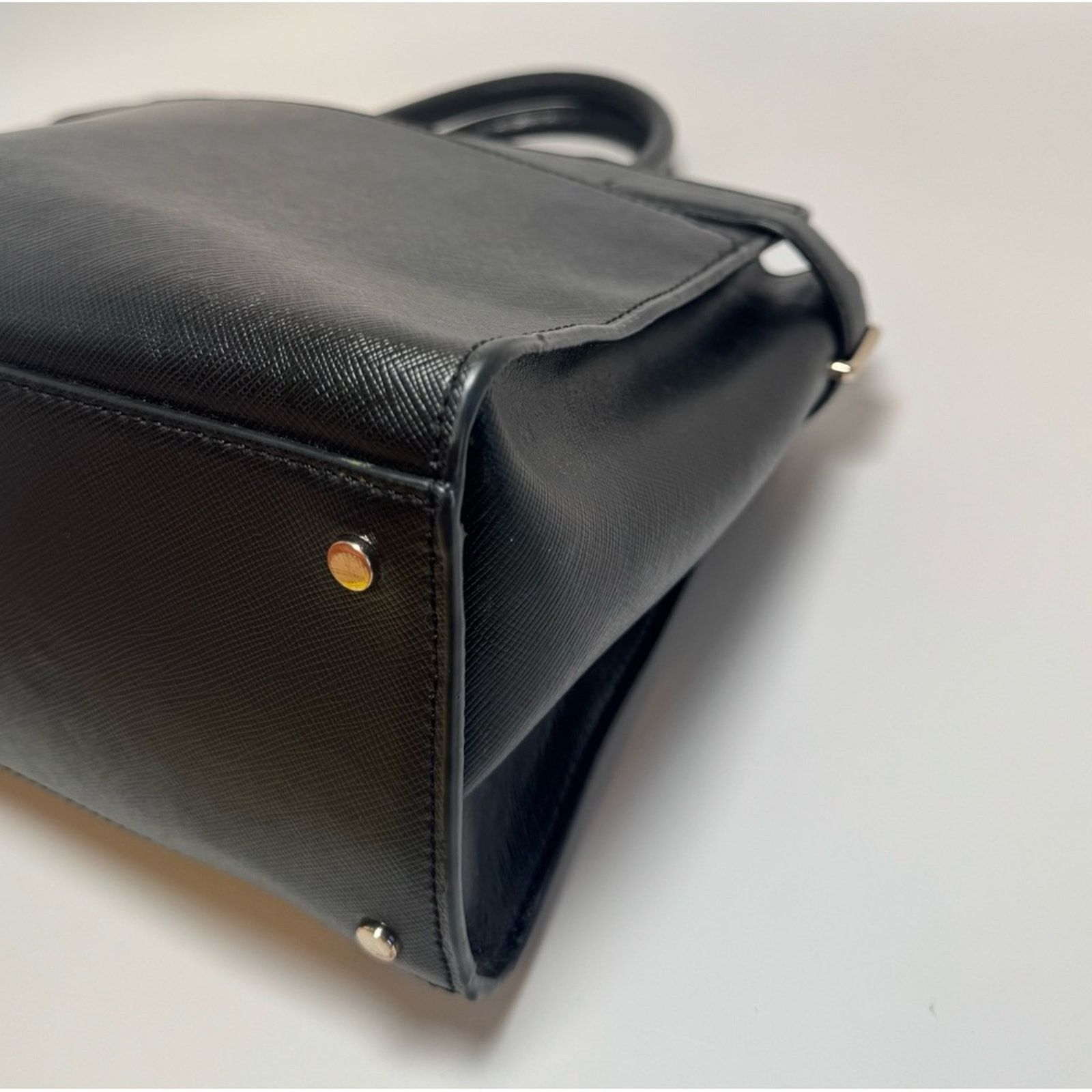 Kate Spade Kate Spade Large Staci Satchel Black Crossgrain Leather Size ONE SIZE - 14 Thumbnail
