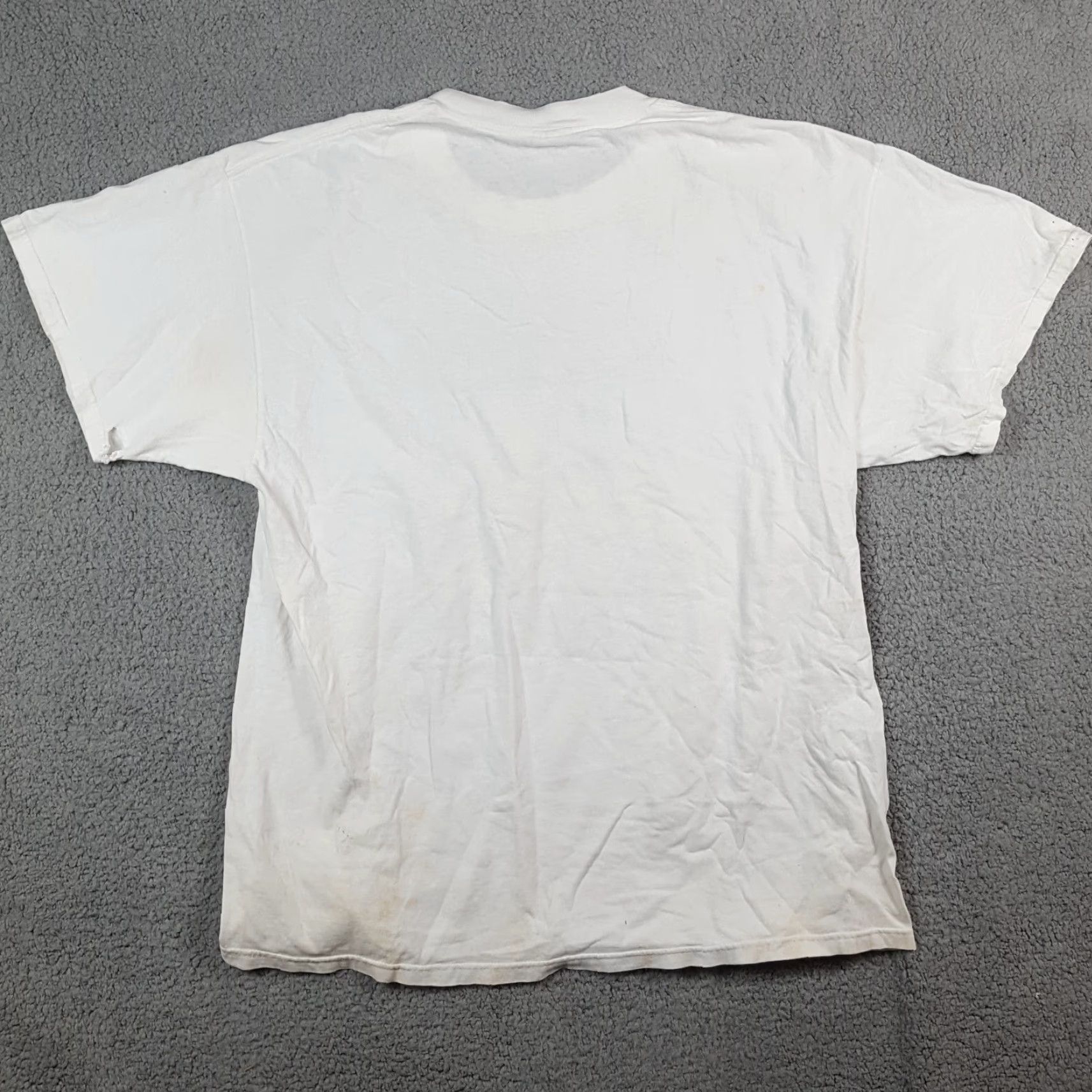 Delta Vintage Delta MLB T-Shirt Men XL White 90s Baseball Grunge Retro Sports Distressed Size US XL / EU 56 / 4 - 7 Thumbnail