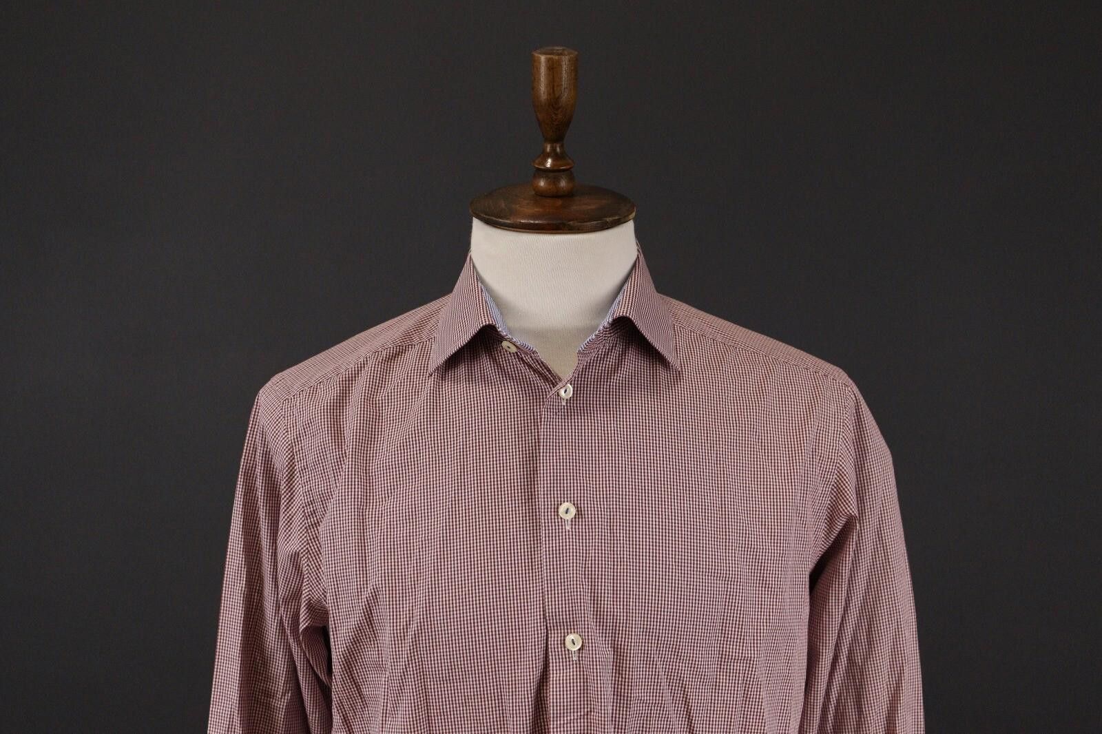 Eton Eton Contemporary Fit Check Luxury Shirt Size 41 / 16 Size US M / EU 48-50 / 2 - 2 Thumbnail