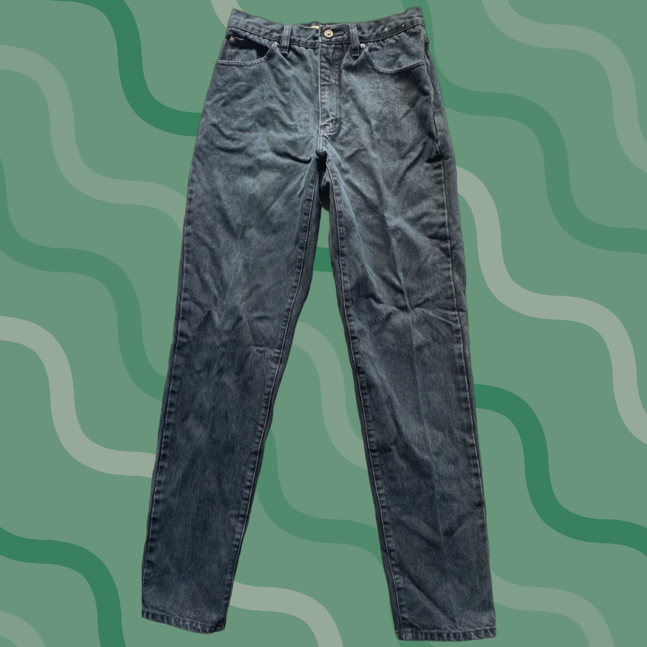 Anchor Blue VINTAGE Anchor Blue Jeans Relaxed Men 30x34 Black Hong Kong VTG Size US 30 / EU 46 - 1 Thumbnail