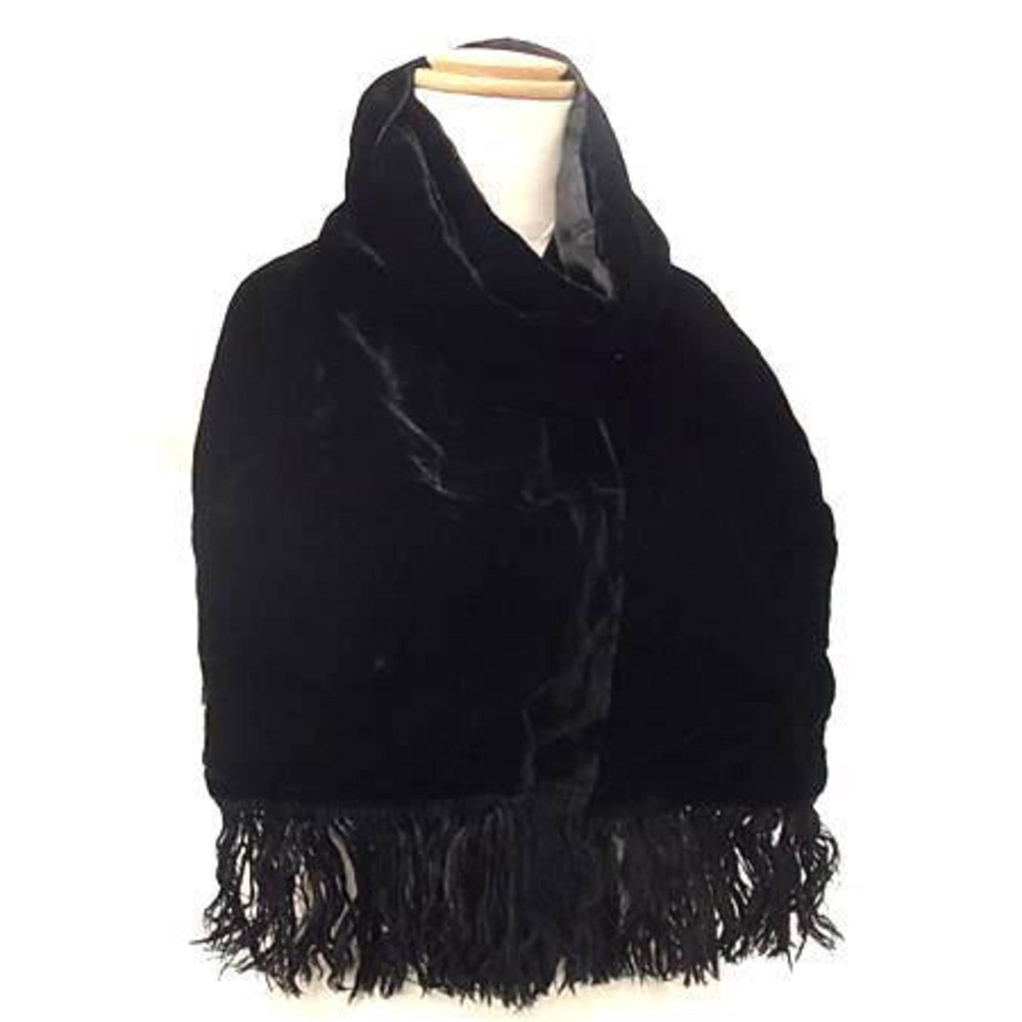 Louis Vuitton LOUIS VUITTON Monogram Echarpe Blue Black Scarf, 60% Rayon, 25% Cupro, 15% Silk, Women's Size ONE SIZE - 1 Thumbnail