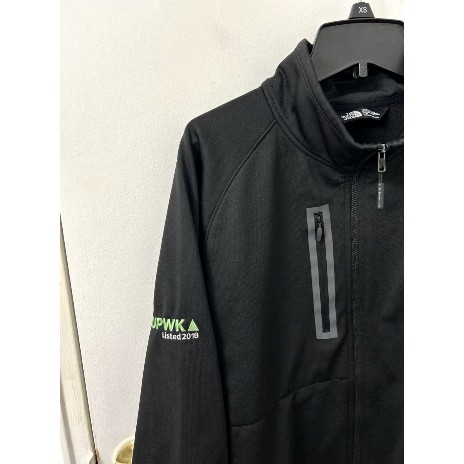 The North Face The North Face Jacket Mens L Black Lightweight Fleece Lined Full Zip L/S Size US L / EU 52-54 / 3 - 5 Thumbnail