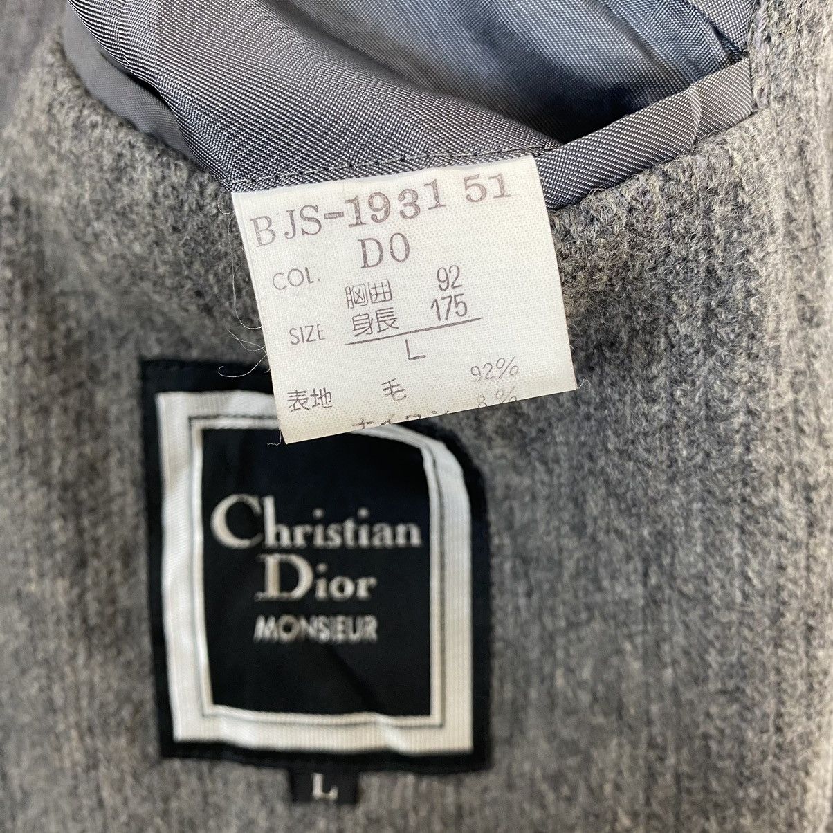 Christian Dior Monsieur Christian Dior Monsieur wool oversize jacket Size US L / EU 52-54 / 3 - 9 Thumbnail