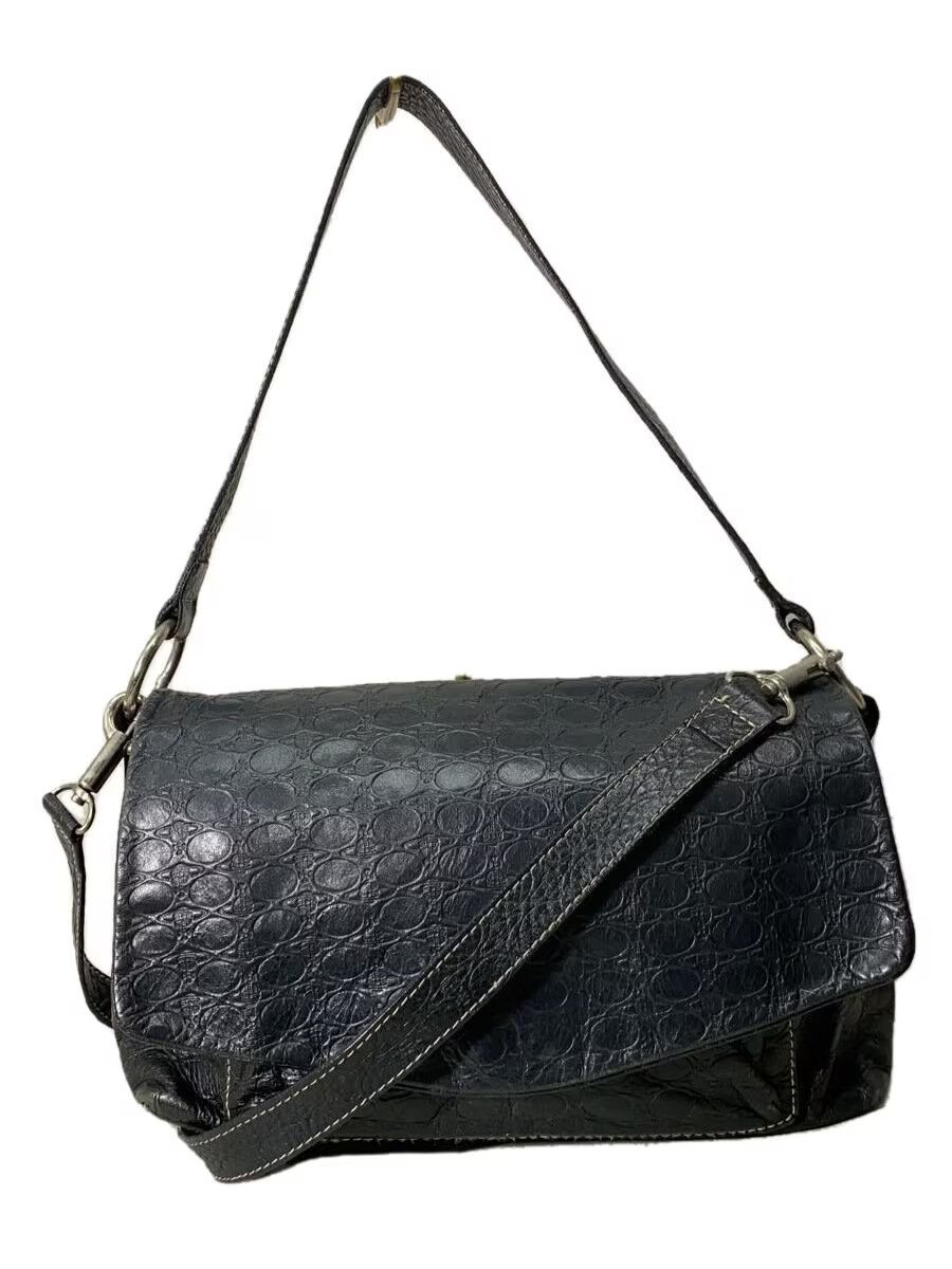 Multi Orb Leather Shoulder Bag