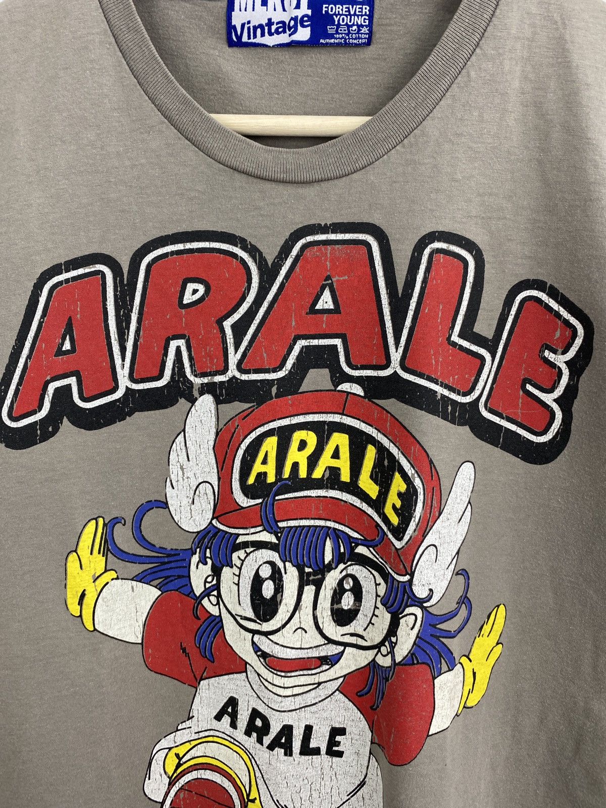 Japanese Brand Y2K Arale Chan Mercy Vintage Design Graphic Anime T-Shirt Size US L / EU 52-54 / 3 - 6 Thumbnail