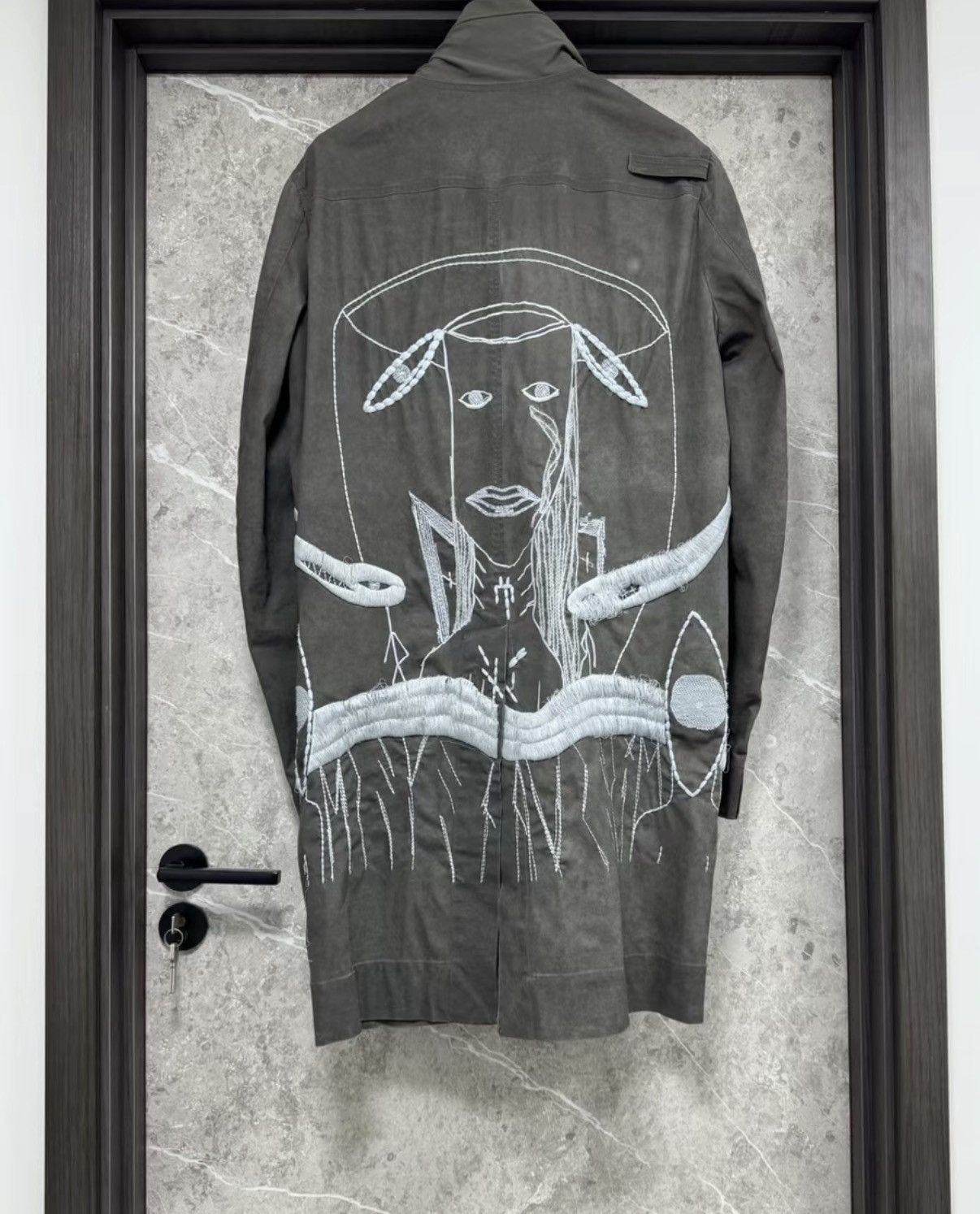 Rick Owens Rick Owens Runway Face Hoodie Coat/Jacket Size US M / EU 48-50 / 2 - 3 Thumbnail
