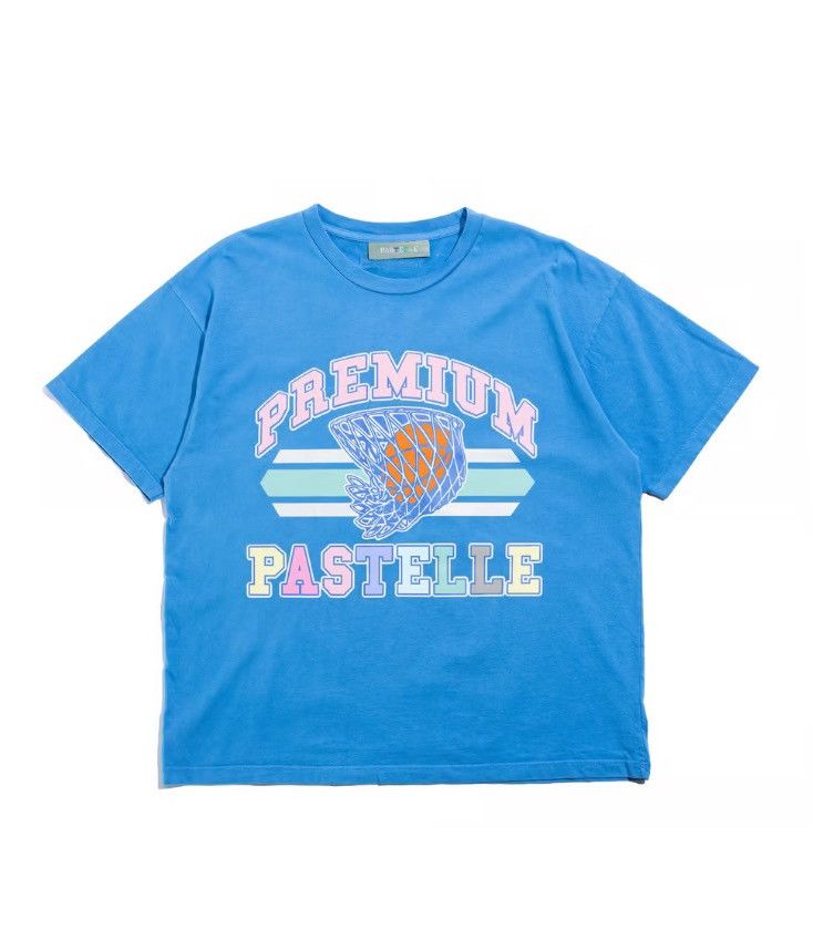 image of Premium Pastelle X Kanye West Ds Blue Tee, Men's (Size Large)