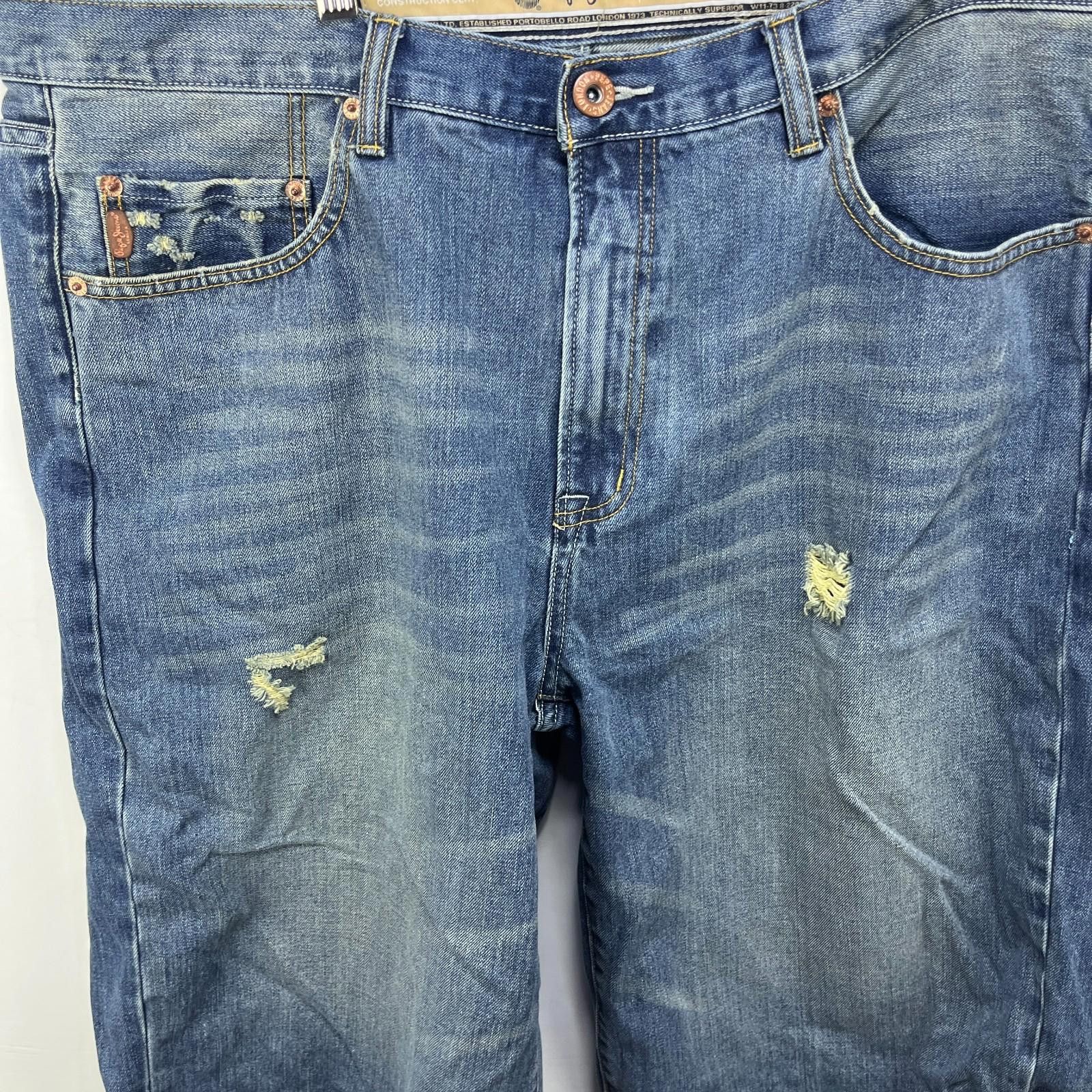 Pepe Jeans Vintage Pepe Jeans Y2K Baggy Jean Shorts Size 42 Hip Hop Size US 42 / EU 58 - 6 Thumbnail