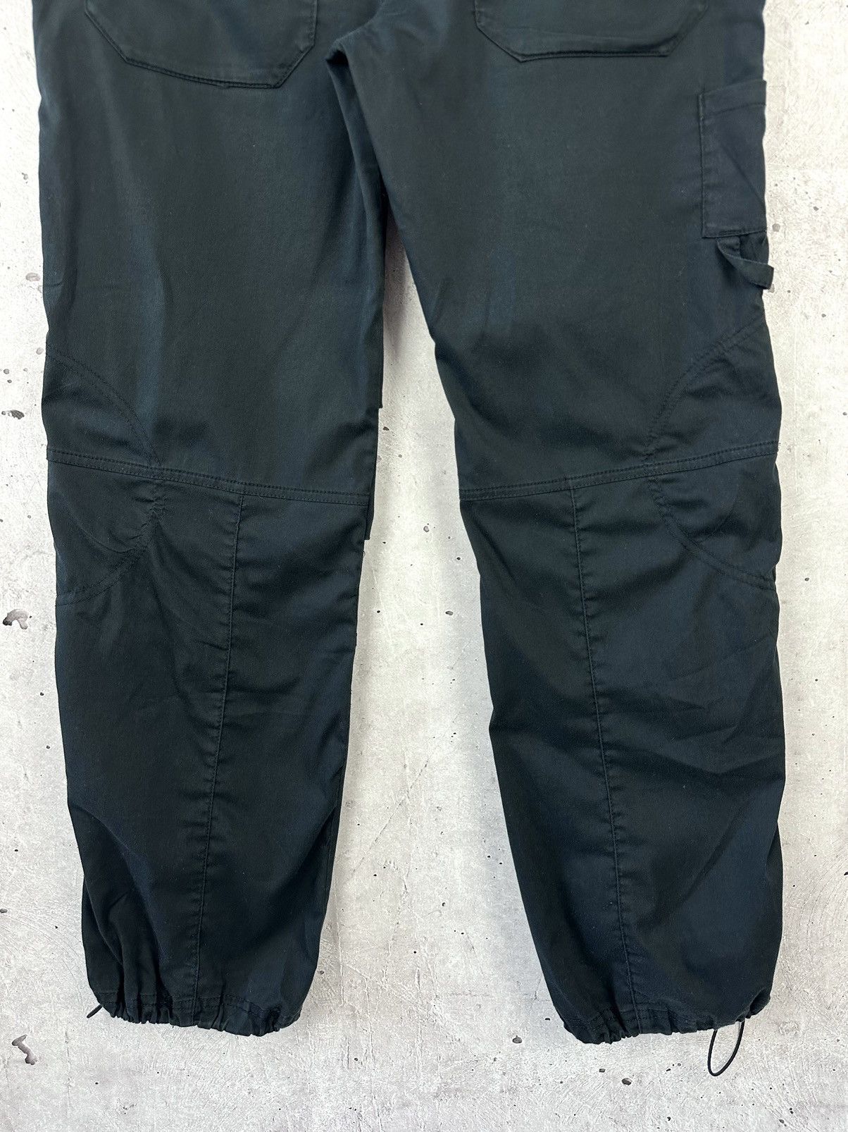 Nike × Vintage Nike Vintage Swoosh Embroidered Black Women’s Pants Size 30" / US 8 / IT 44 - 8 Thumbnail