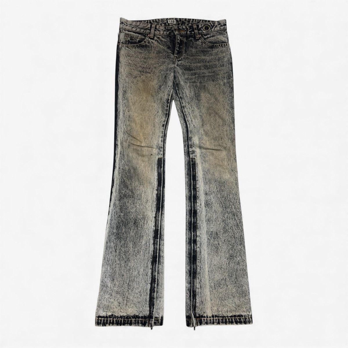 Le Grande Bleu (L.G.B.) LGB Rabbit Bootcut Zipper Denim Size US 30 / EU 46 - 1 Thumbnail