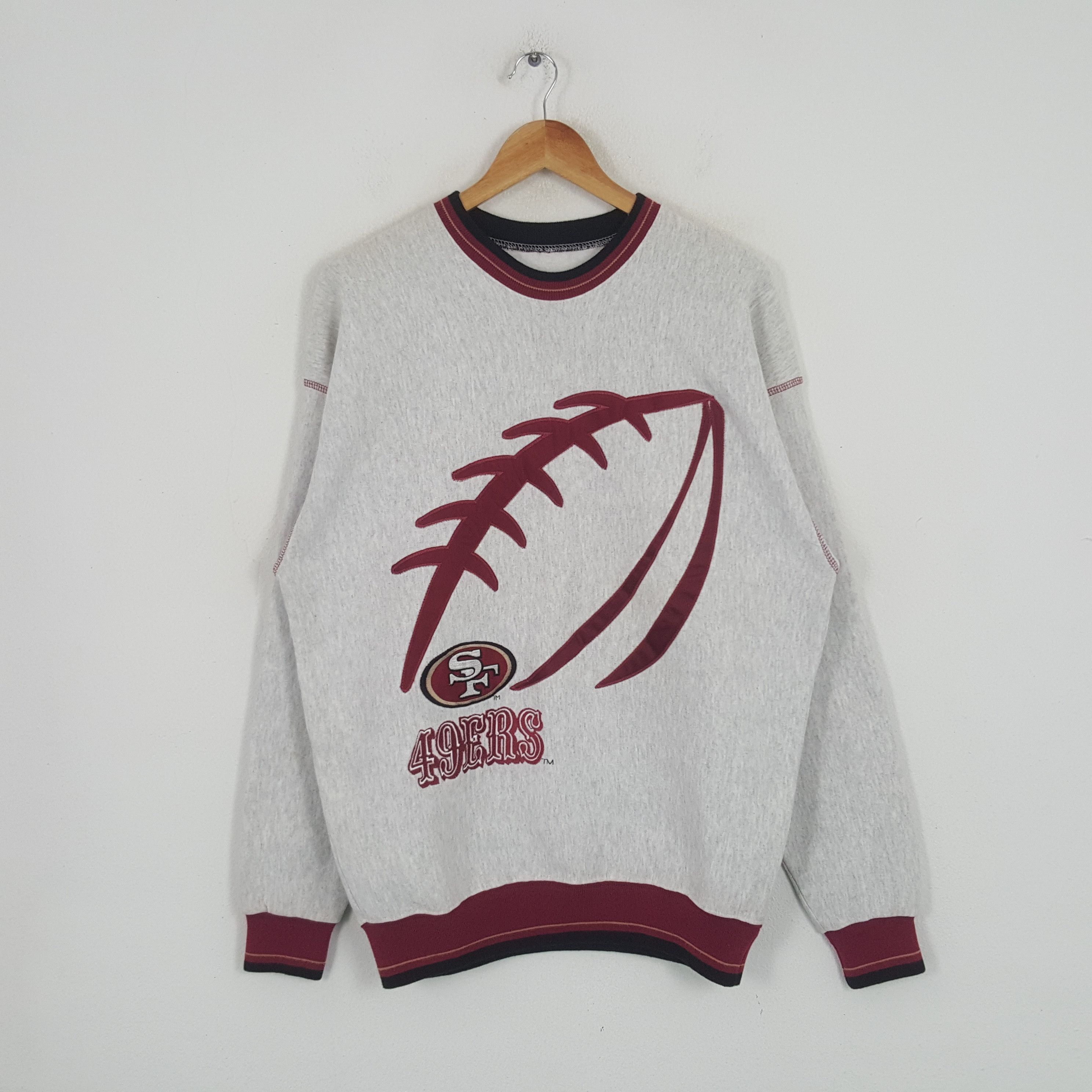 NFL × Vintage Vintage San Francisco 49ERS Football Team Sweatshirt Size US M / EU 48-50 / 2 - 1 Thumbnail