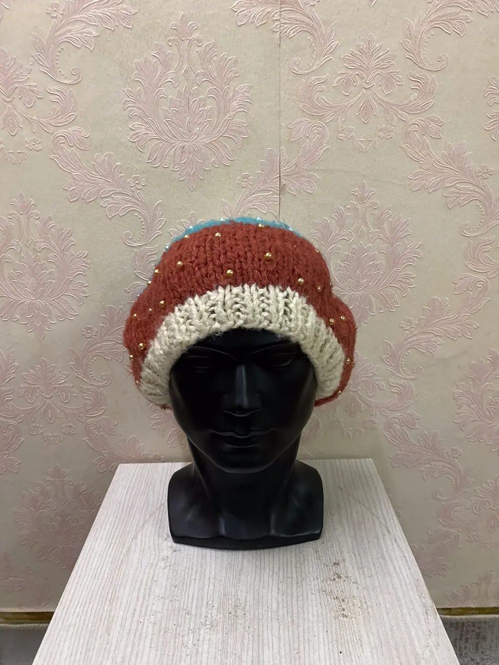 Japanese Brand Japanese Brand Rare Design Knit Beanie Hat Size ONE SIZE - 3 Thumbnail