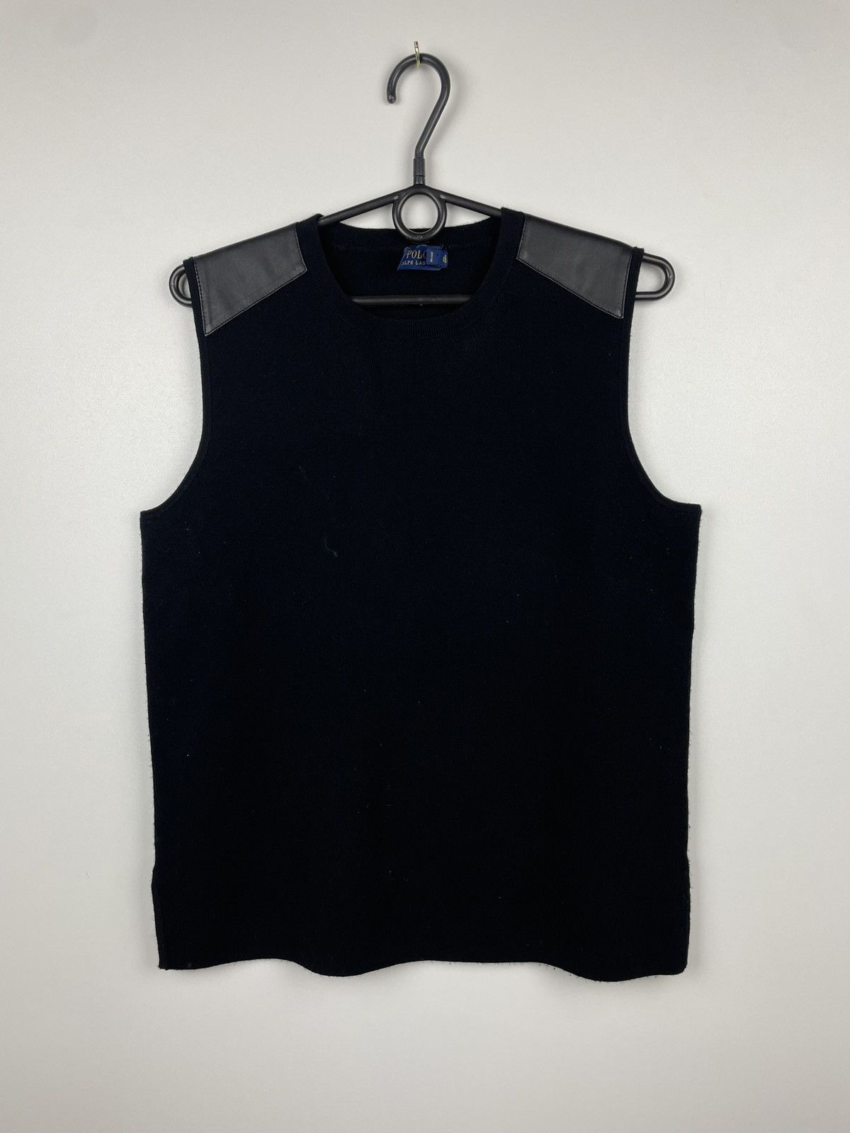 Polo Ralph Lauren Women’s Vest Nylon Shoulders Black Size M