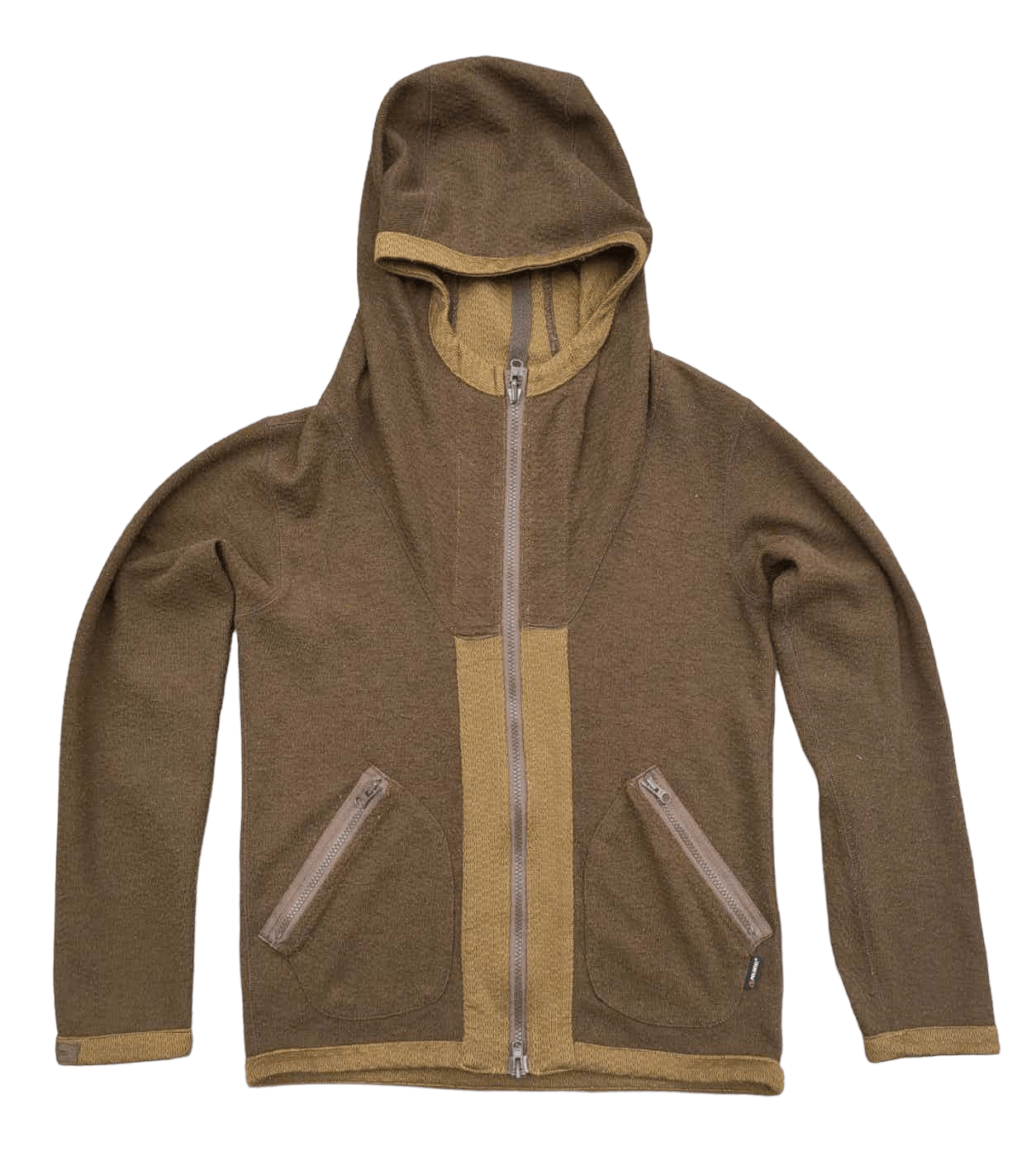 image of 20471120 x Beams Plus Beams Plus Hoodie Sweater in Olive, Men's (Size Small)