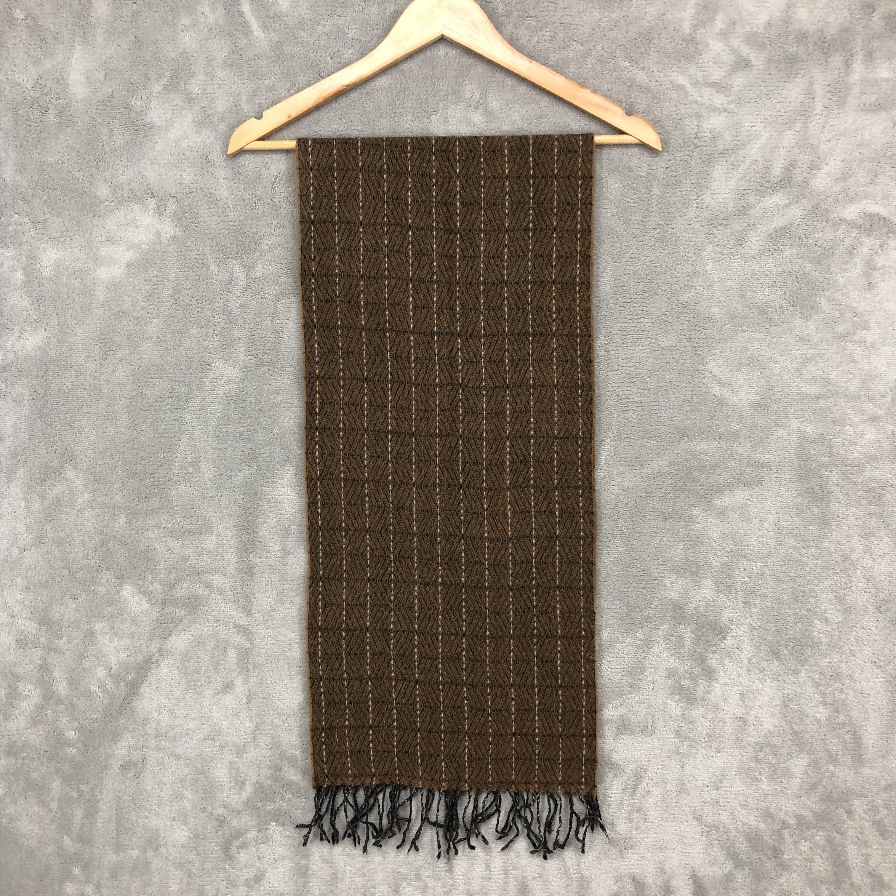 Pierre Balmain Pierre Balmain Wool Scarf Muffler Neck Scarf Size ONE SIZE - 1 Thumbnail