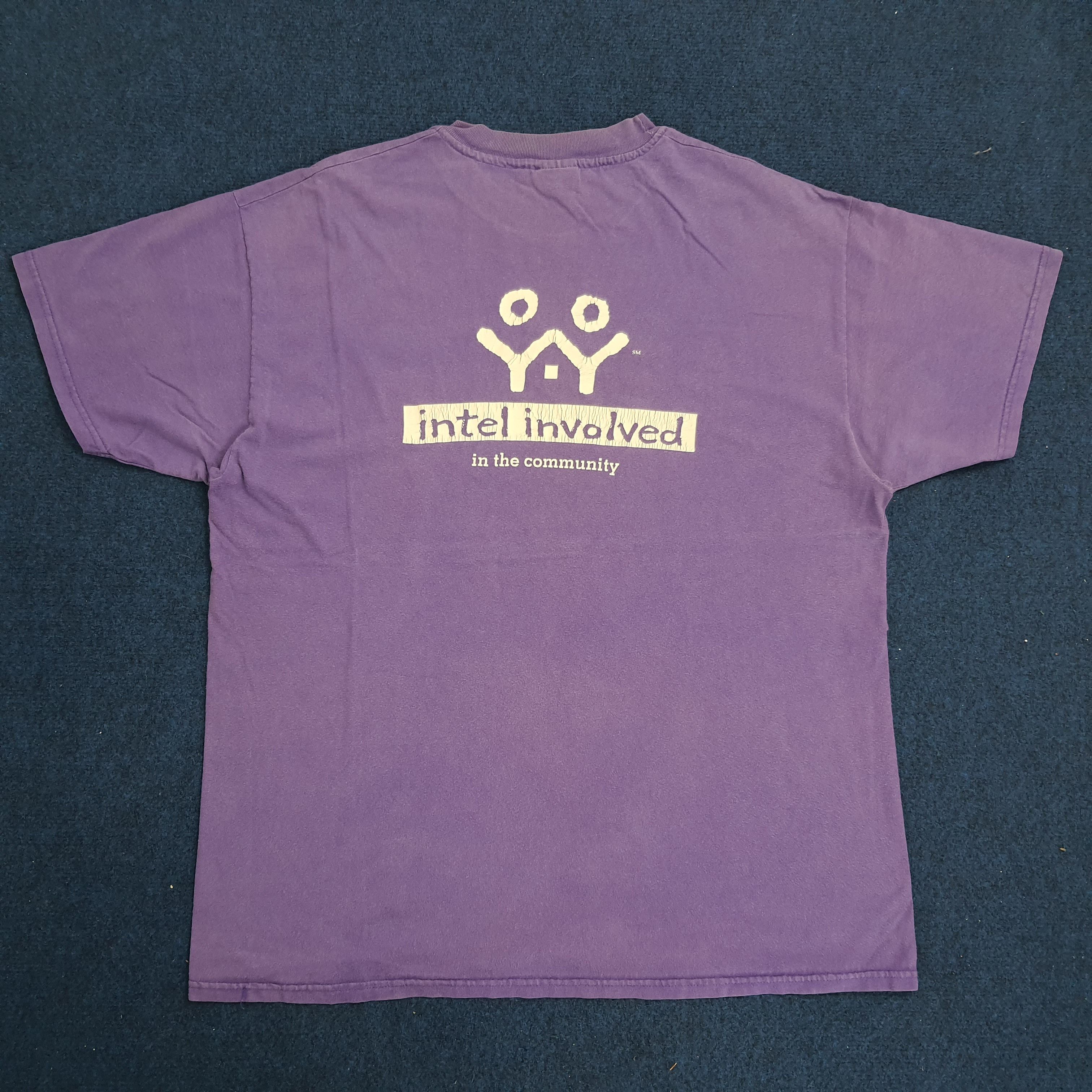 INTEL Involved Microsoft Computer T-shirt