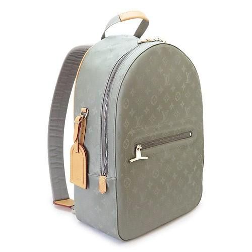 Louis Vuitton Rucksack Backpack PM Monogram Titanium Canvas