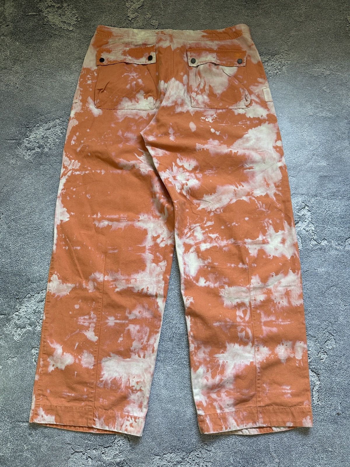 Timberland Vintage 90s Timberland Triple Knee Tie-Dye Baggy Pants 38 Size US 38 / EU 54 - 2 Thumbnail