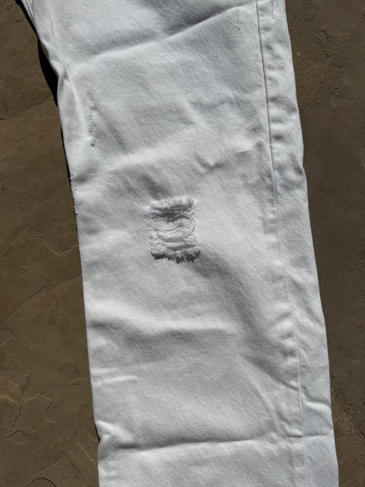 Levi's × Vintage White Levi’s 501 Size US 38 / EU 54 - 3 Thumbnail