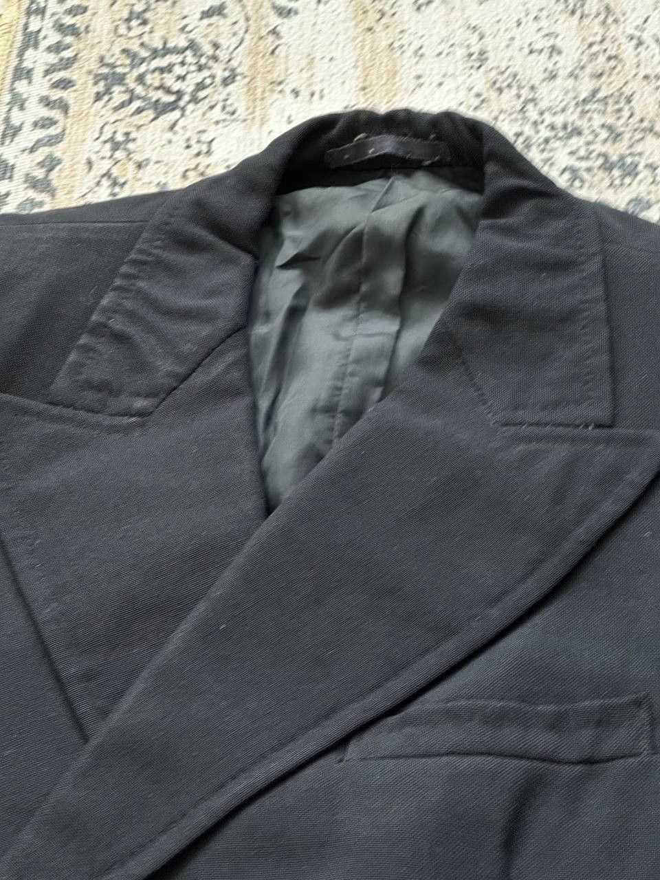 Burberry Burberry Double Breasted Navy Wool Blazer Luxury Size 38L - 9 Thumbnail